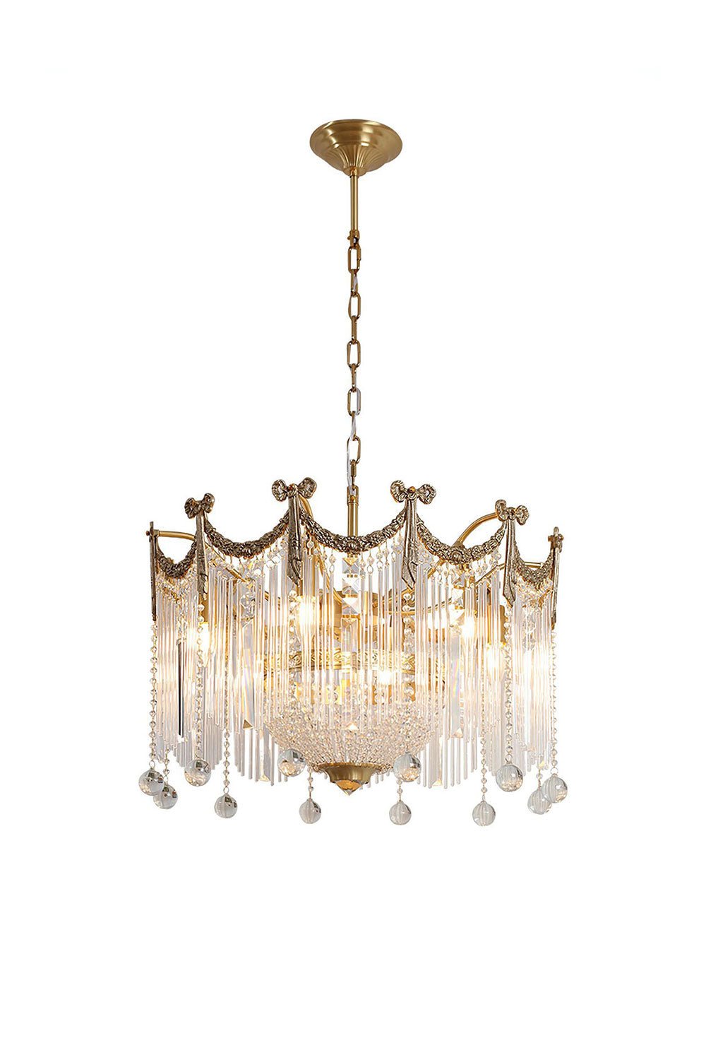 Eraeora Postmodern Luxury Crystal Chandelier-Neutral Decor