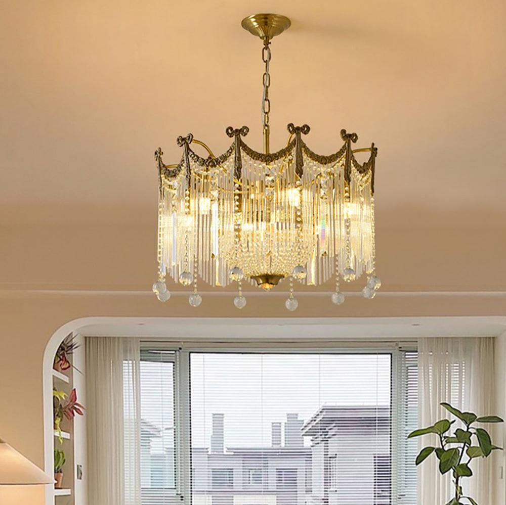 Eraeora Postmodern Luxury Crystal Chandelier-Neutral Decor