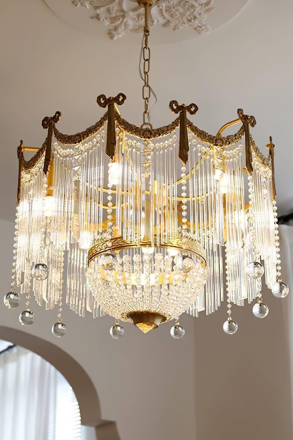 Eraeora Postmodern Luxury Crystal Chandelier-Neutral Decor