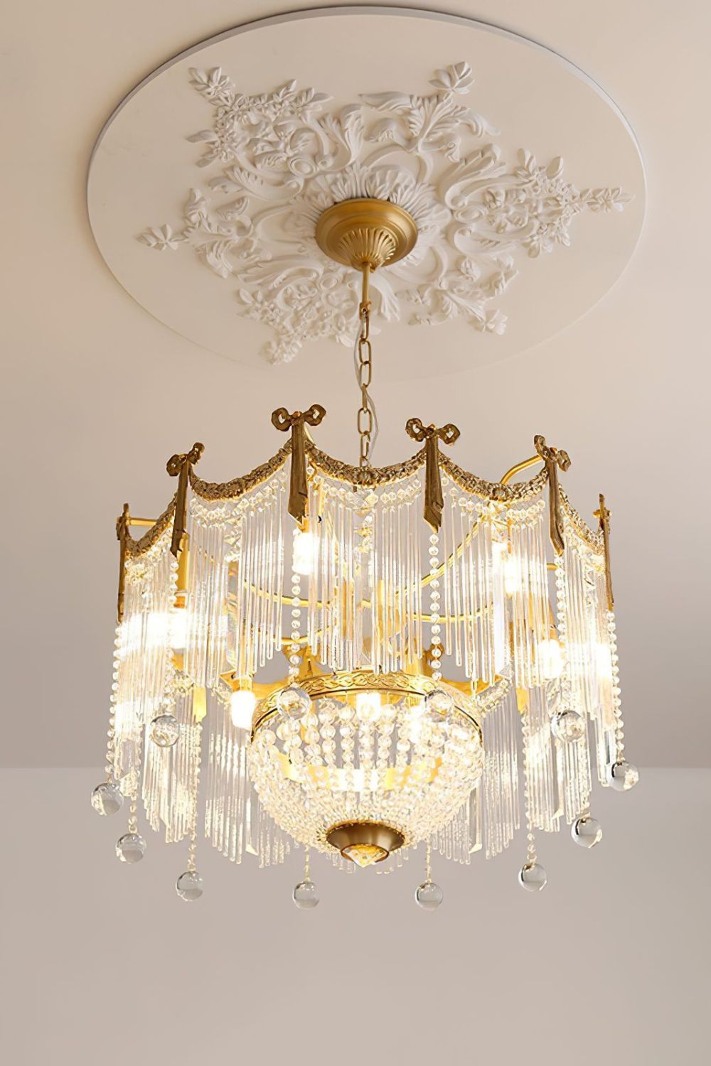Eraeora Postmodern Luxury Crystal Chandelier-Neutral Decor