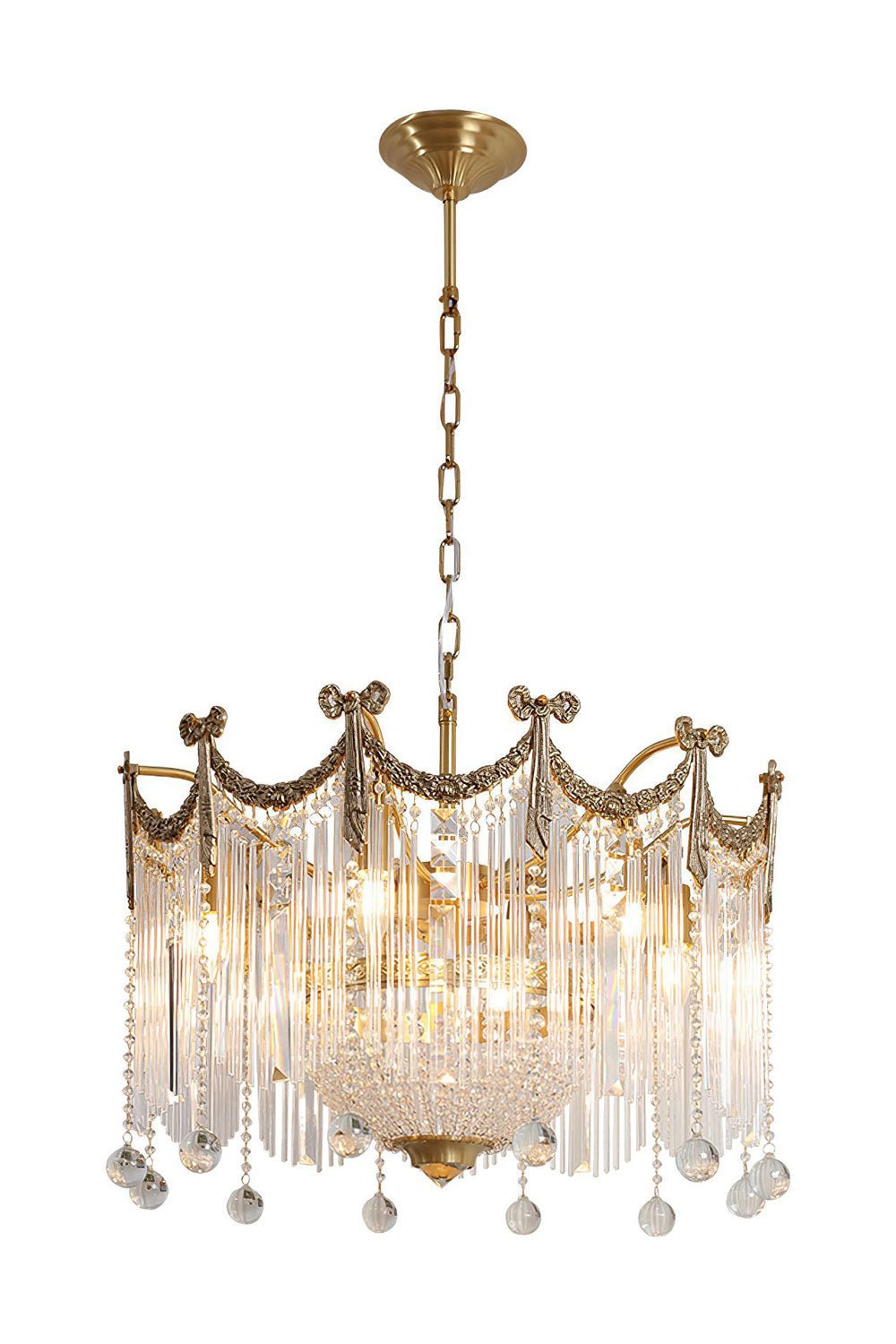 Eraeora Postmodern Luxury Crystal Chandelier-Neutral Decor