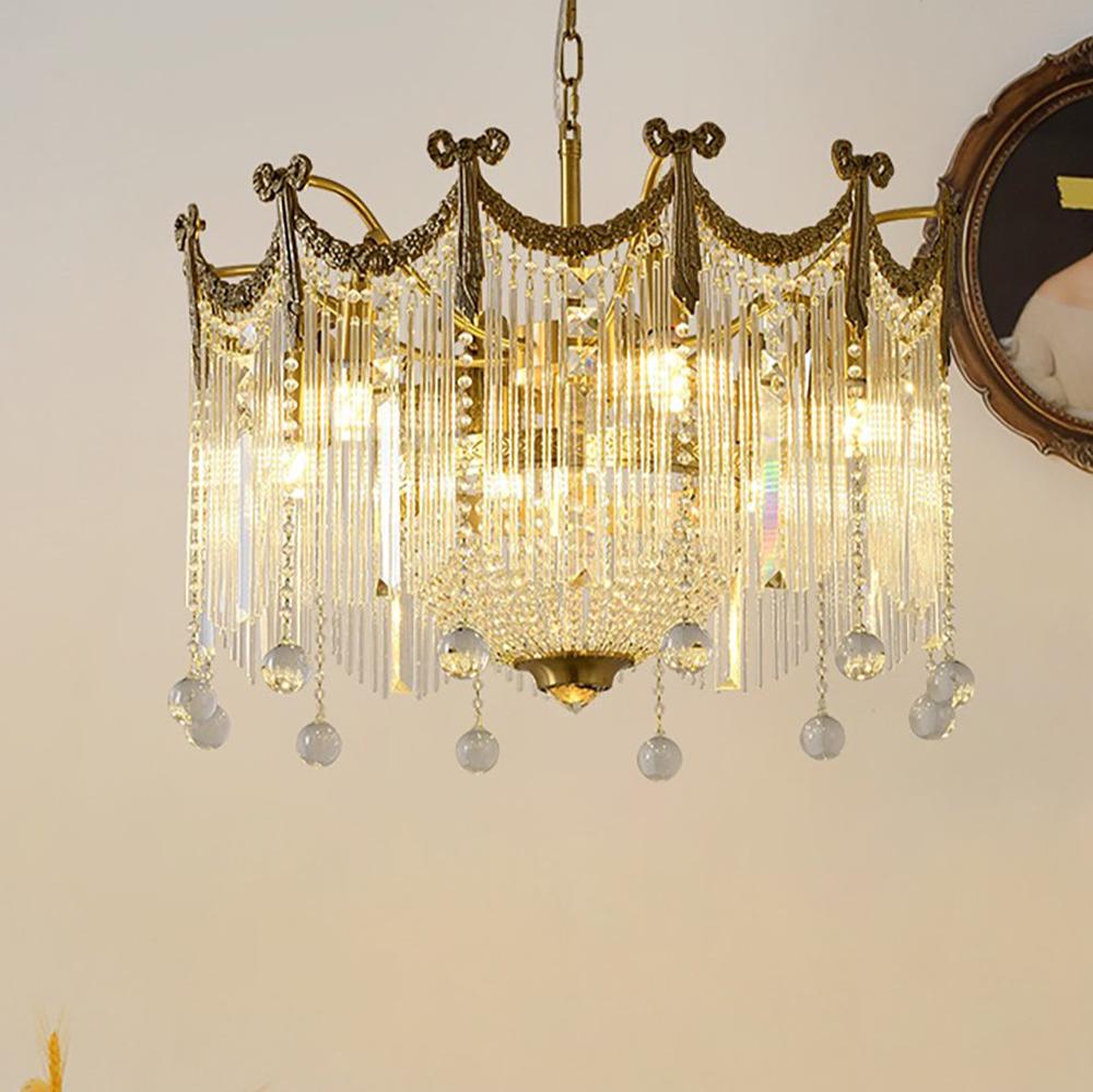 Eraeora Postmodern Luxury Crystal Chandelier-Neutral Decor