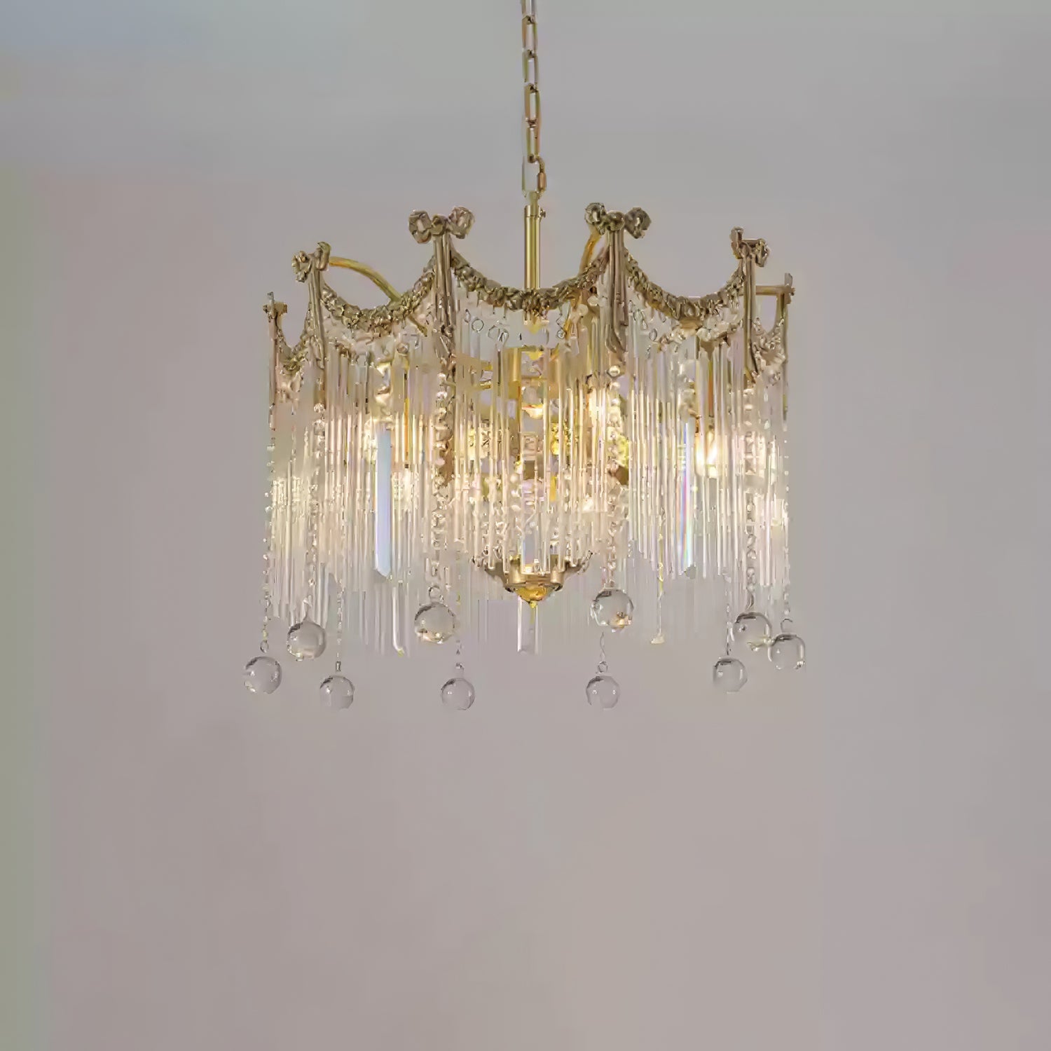 Eraeora Postmodern Luxury Crystal Chandelier-Neutral Decor