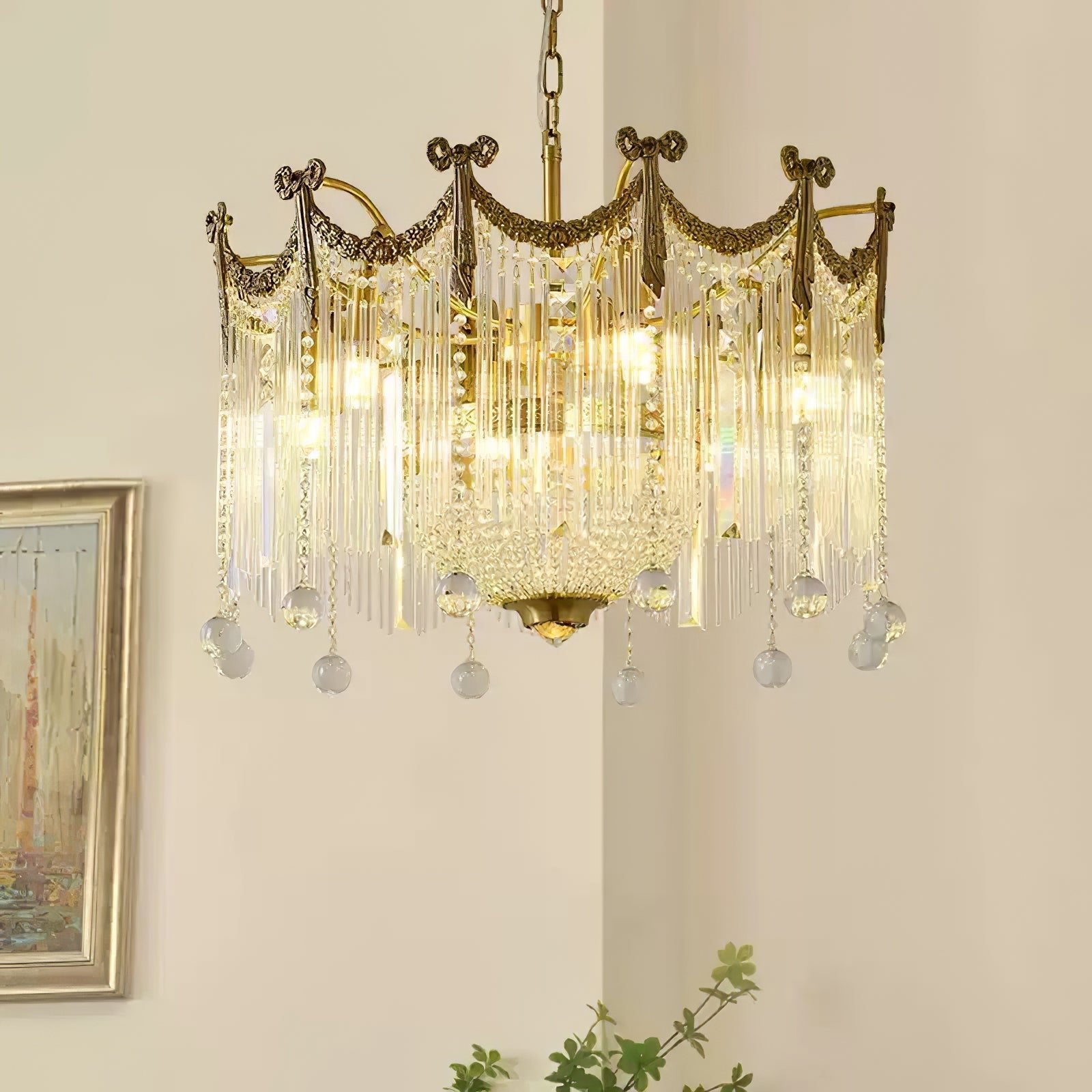 Eraeora Postmodern Luxury Crystal Chandelier-Neutral Decor