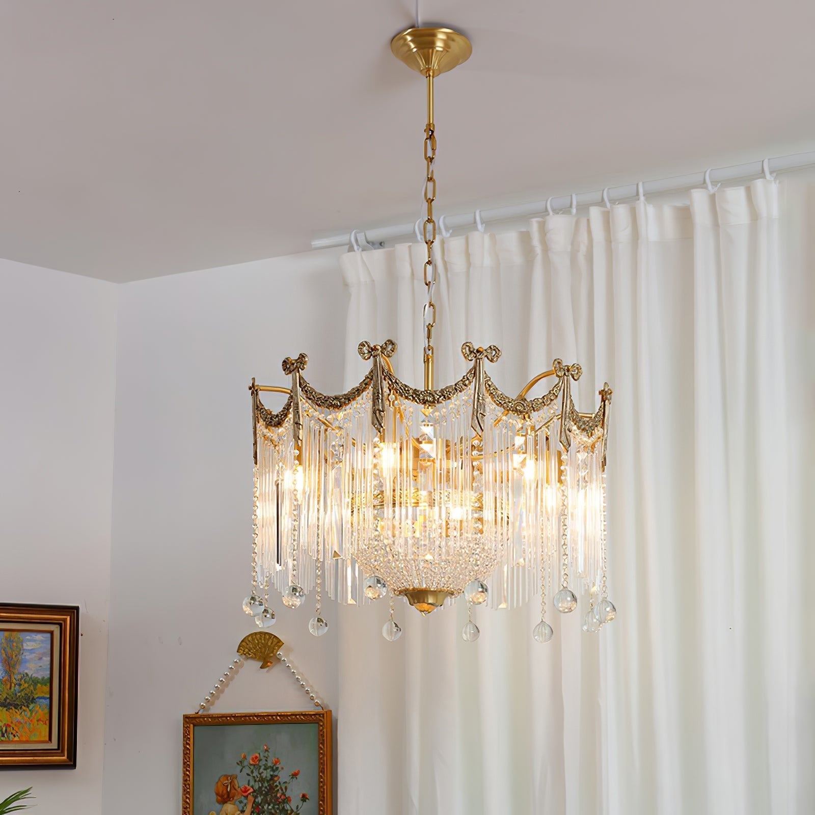 Eraeora Postmodern Luxury Crystal Chandelier-Neutral Decor