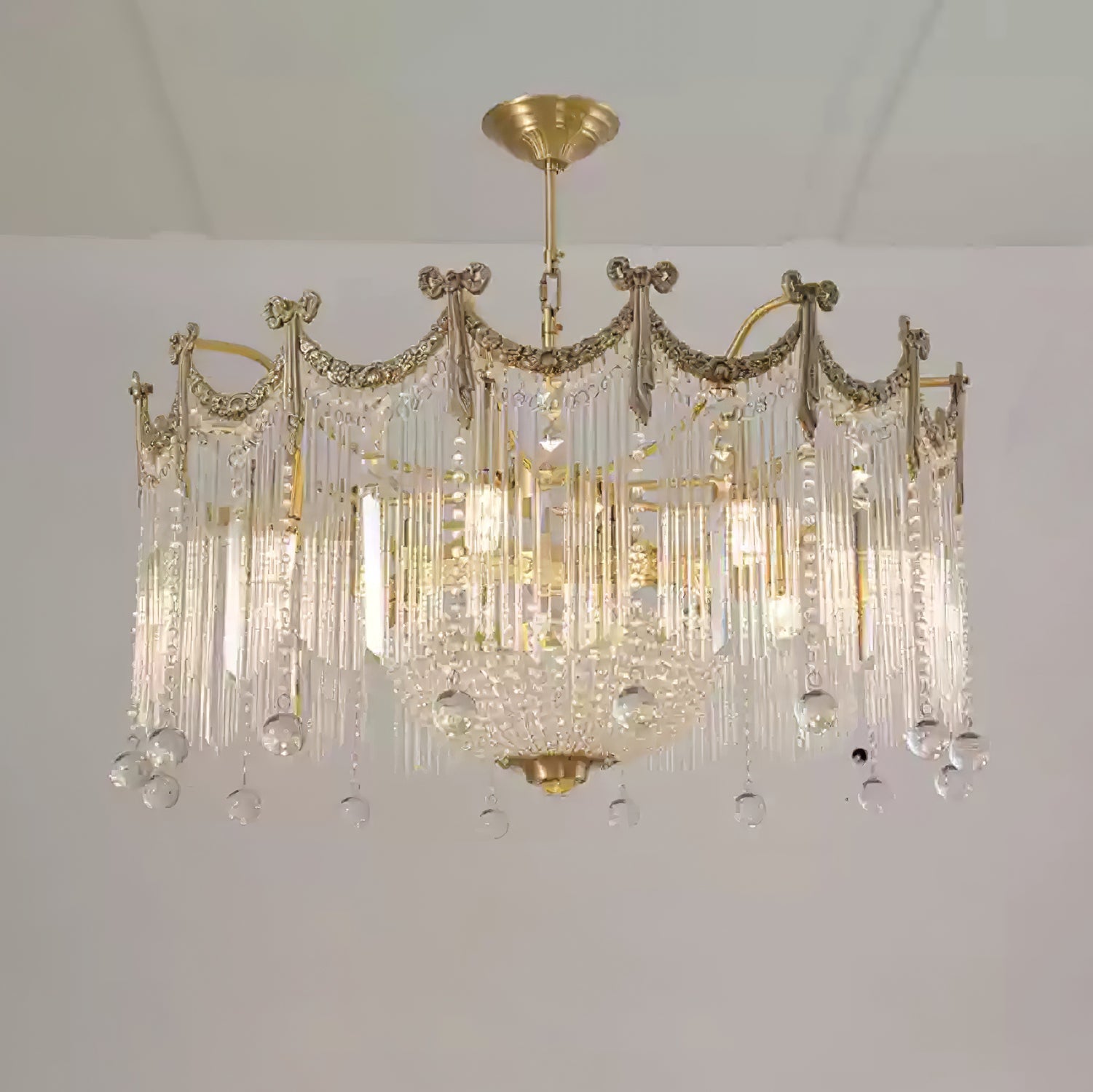 Eraeora Postmodern Luxury Crystal Chandelier-Neutral Decor