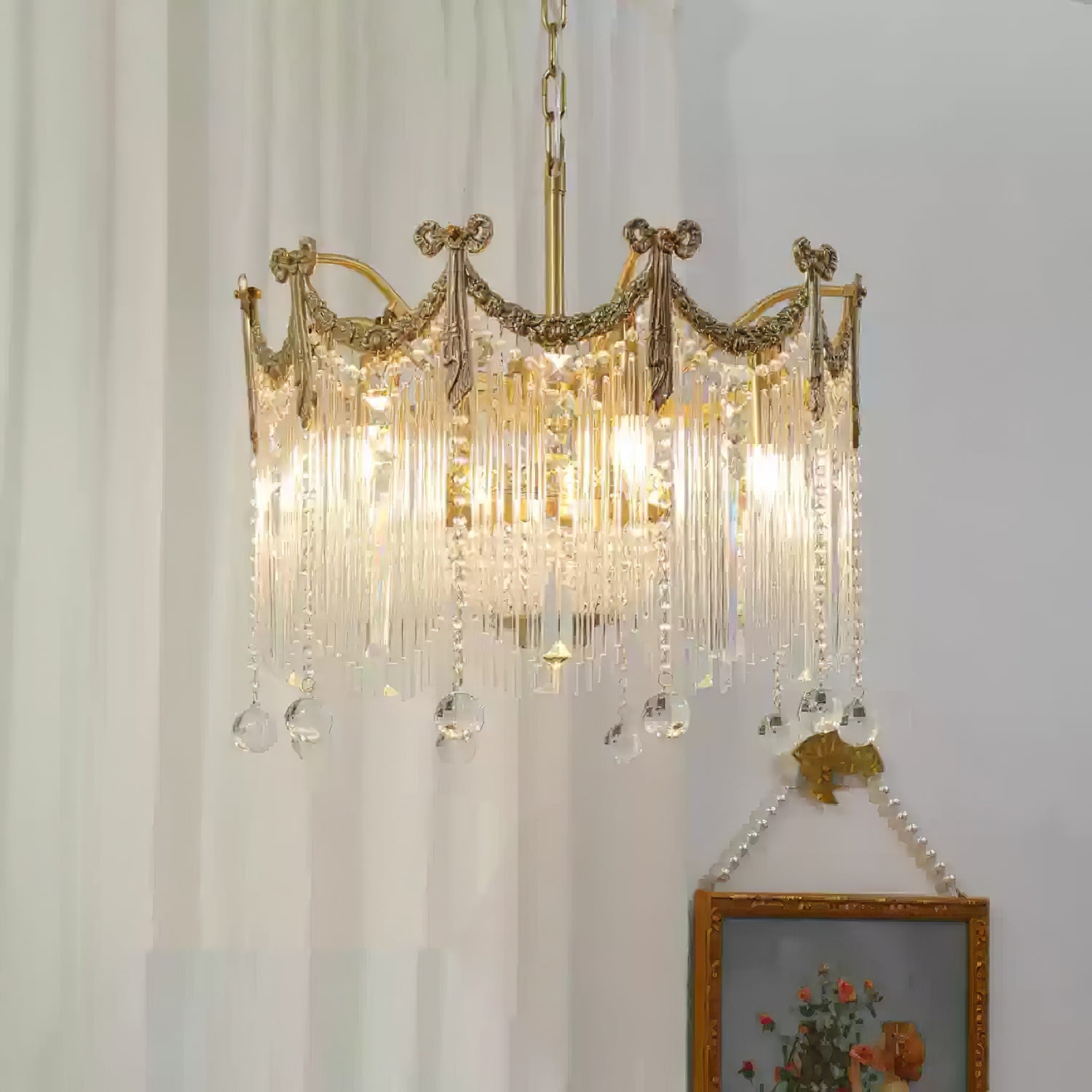 Eraeora Postmodern Luxury Crystal Chandelier-Neutral Decor