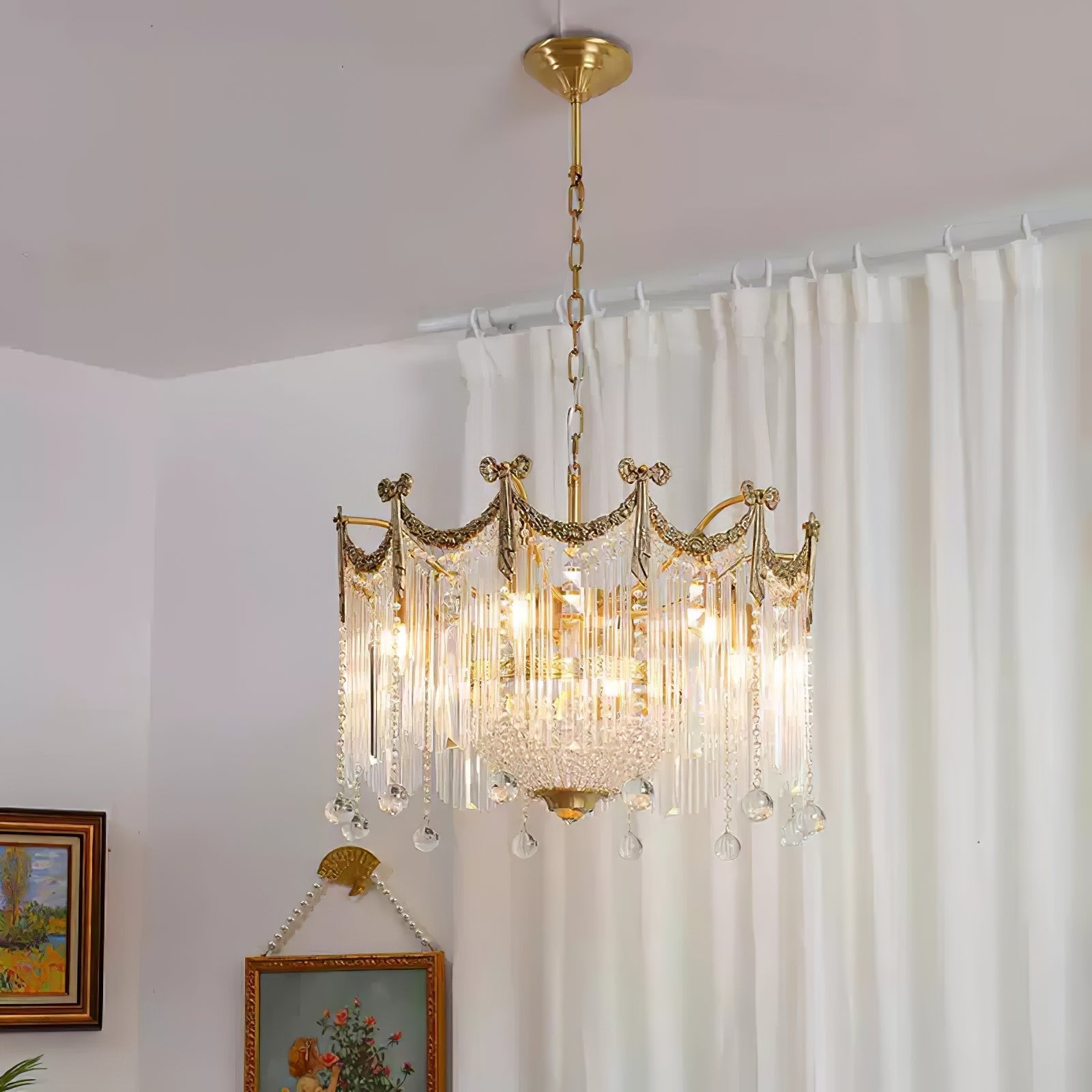 Eraeora Postmodern Luxury Crystal Chandelier-Neutral Decor