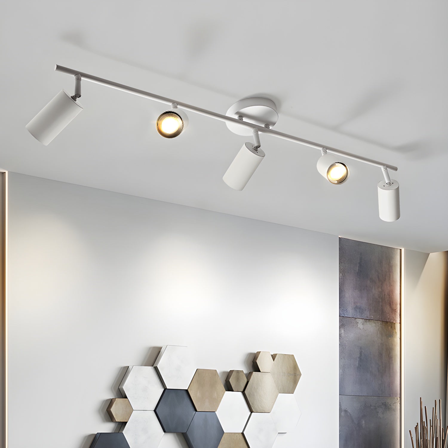 Yethen Aluminum Contemporary Ceiling Light-Neutral Decor