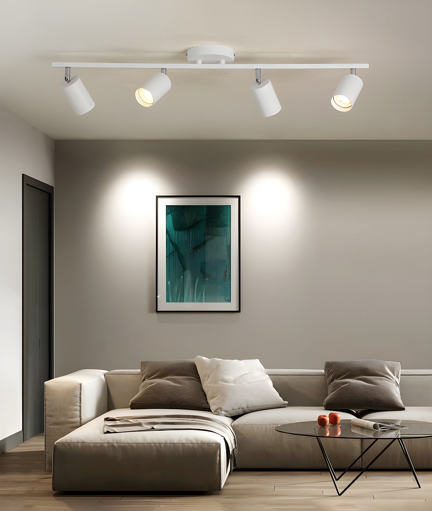 Yethen Aluminum Contemporary Ceiling Light-Neutral Decor