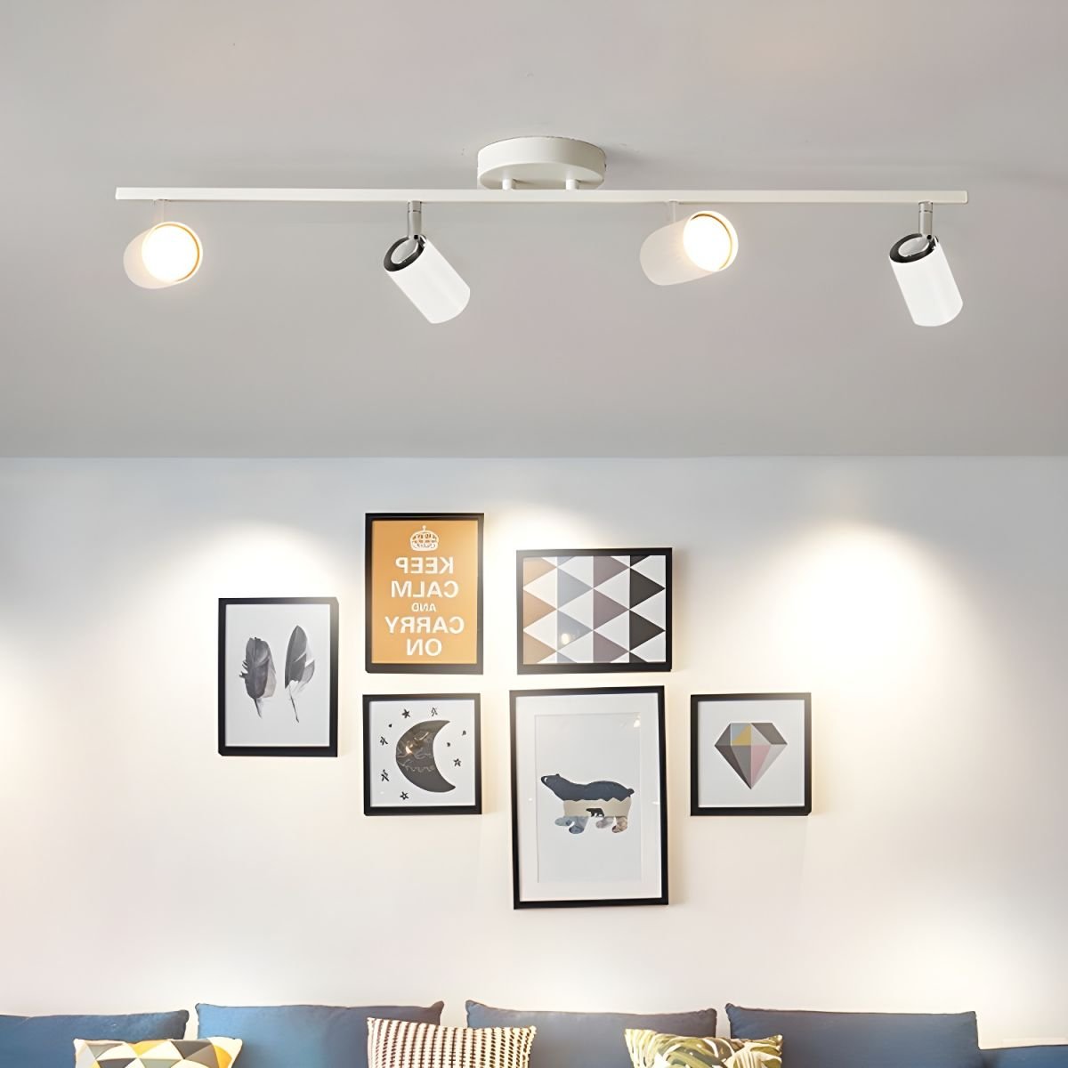 Yethen Aluminum Contemporary Ceiling Light-Neutral Decor
