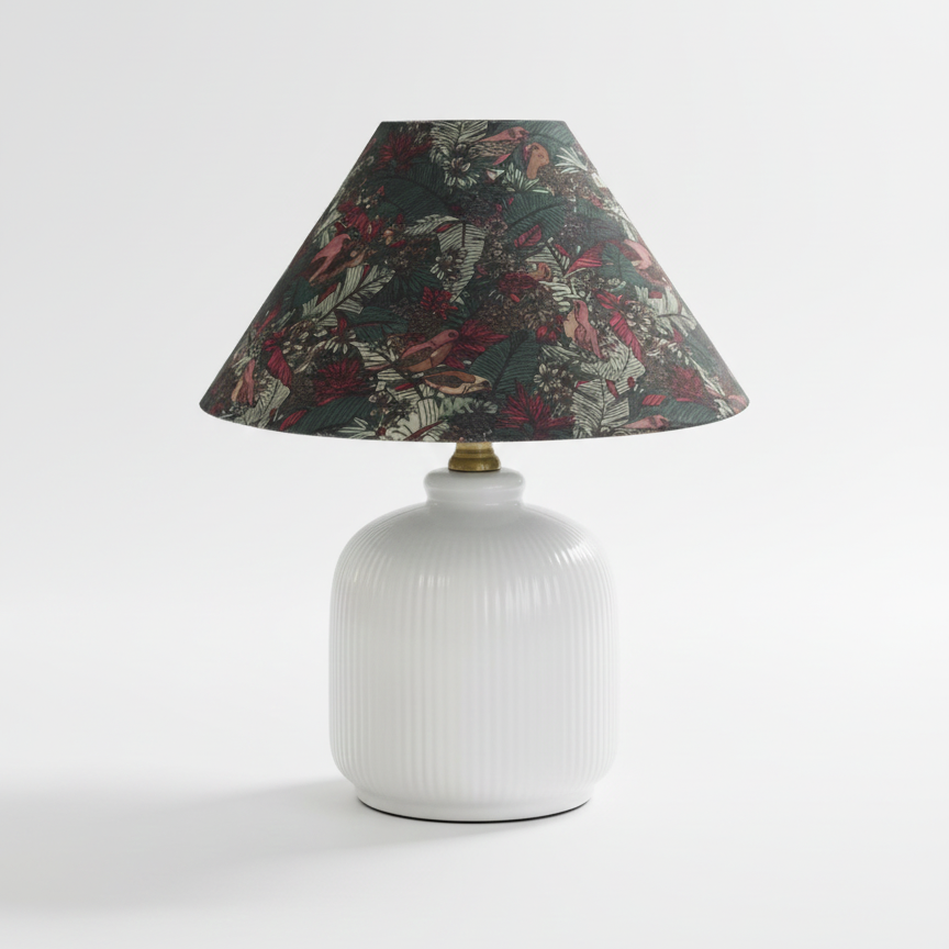 Willow Floral Table Lamp