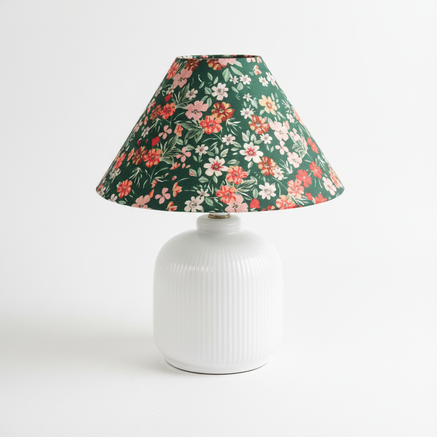 Willow Floral Table Lamp