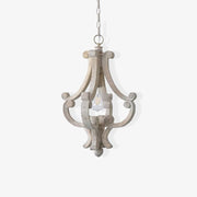 Lavior Wooden Glam Pendant Light-Neutral Decor