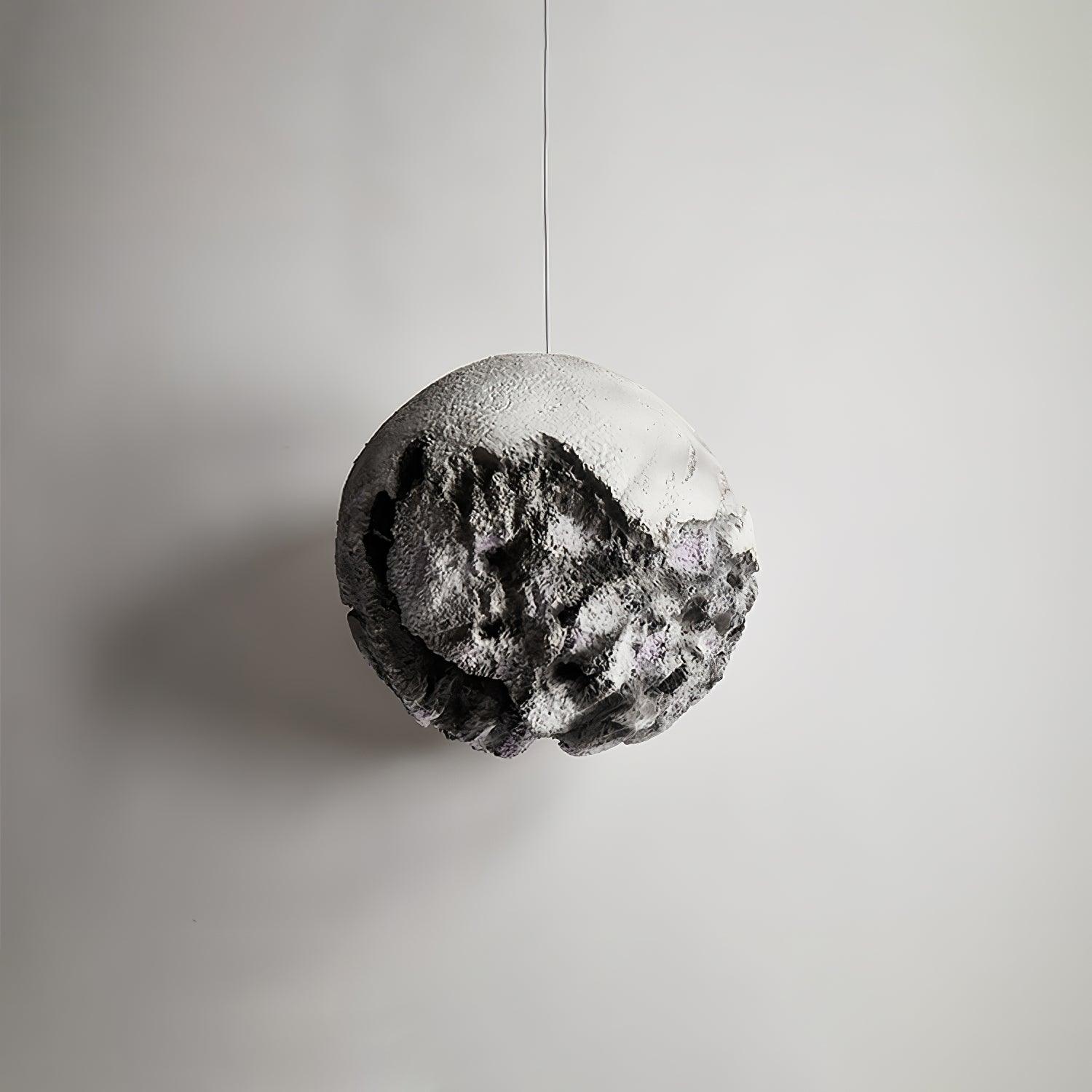 Ilphaara Irregular Planet Plastic Pendant Lamp-Neutral Decor