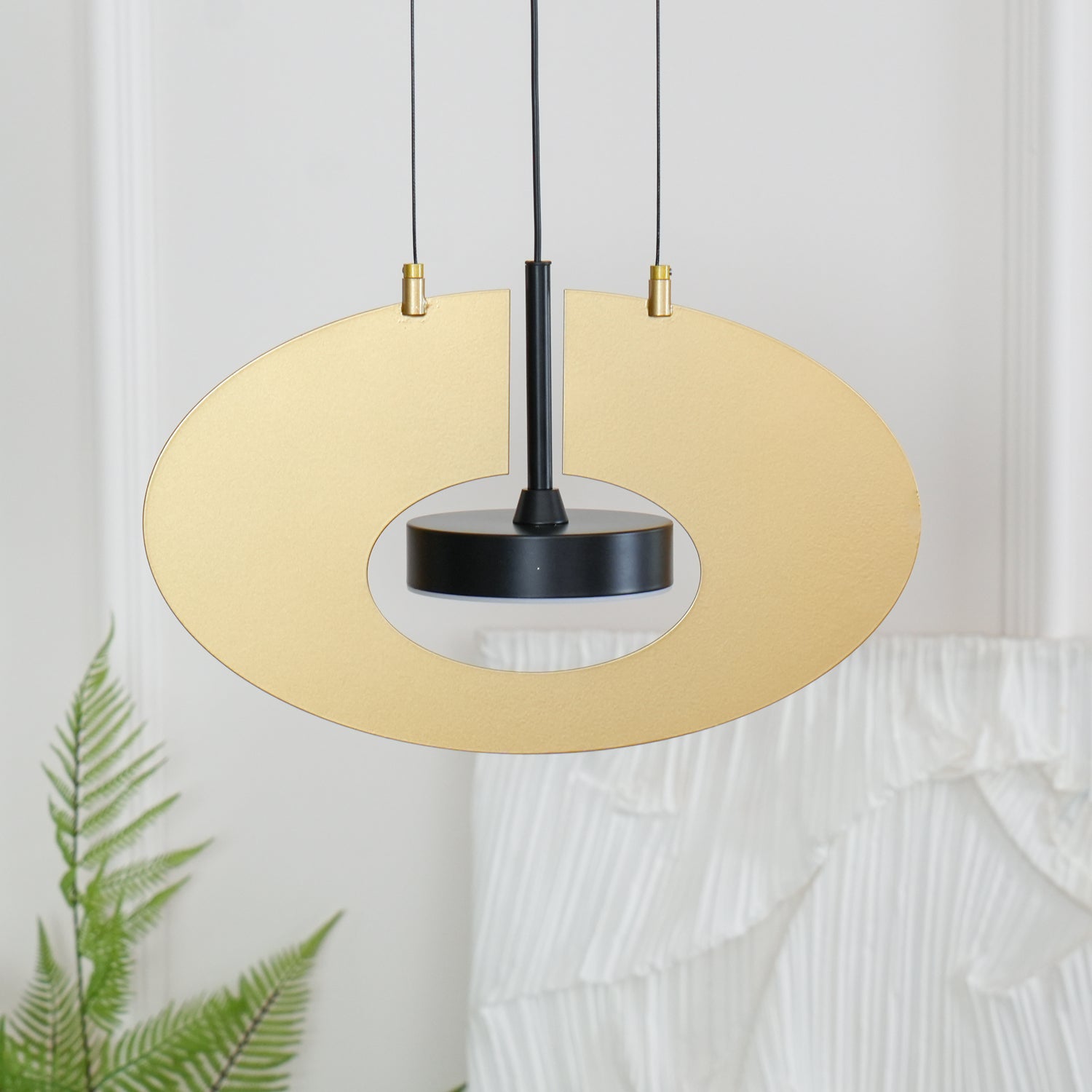 Sirixy Pendant Lamp Oval Ring Geometric-Neutral Decor