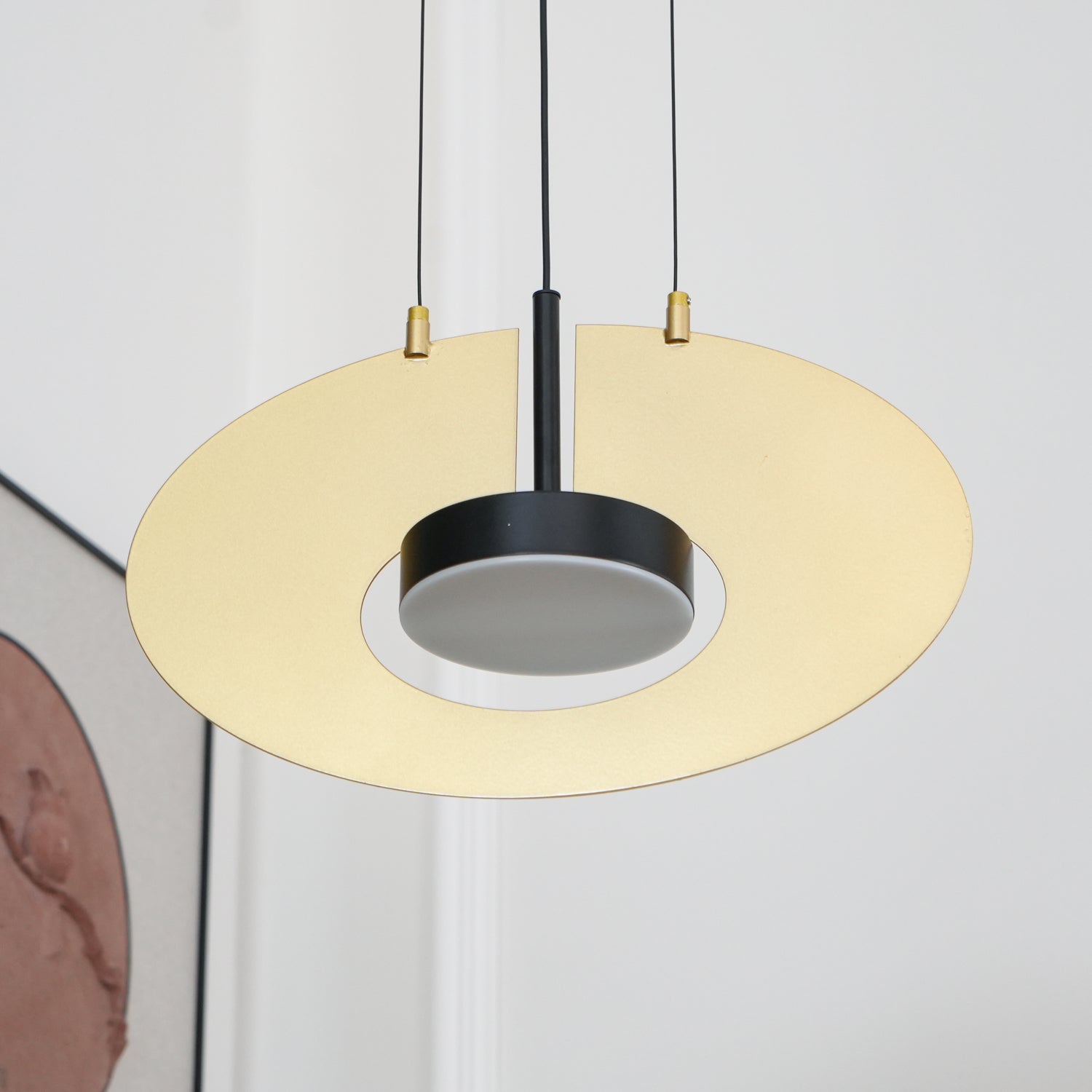 Sirixy Pendant Lamp Oval Ring Geometric-Neutral Decor