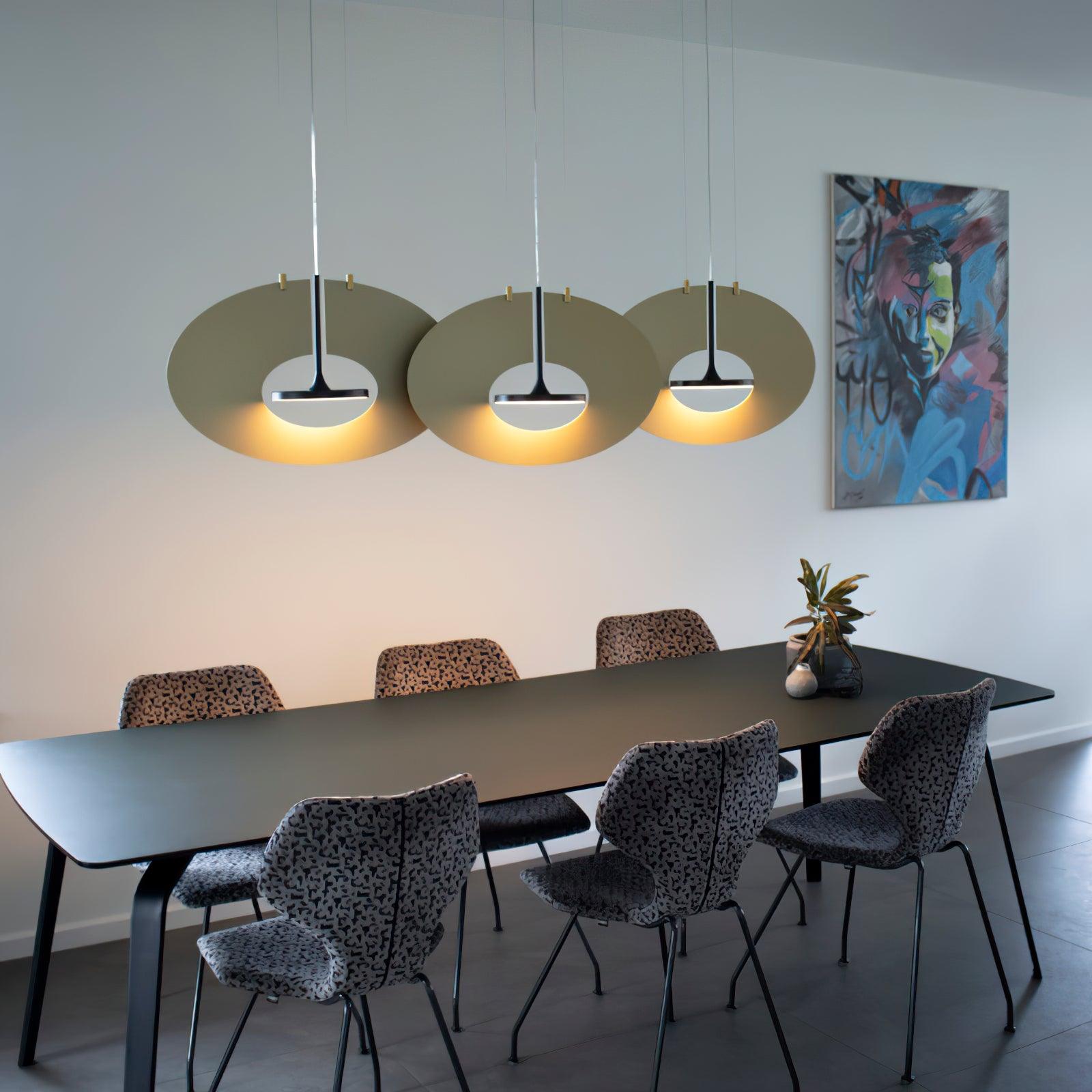 Sirixy Pendant Lamp Oval Ring Geometric-Neutral Decor