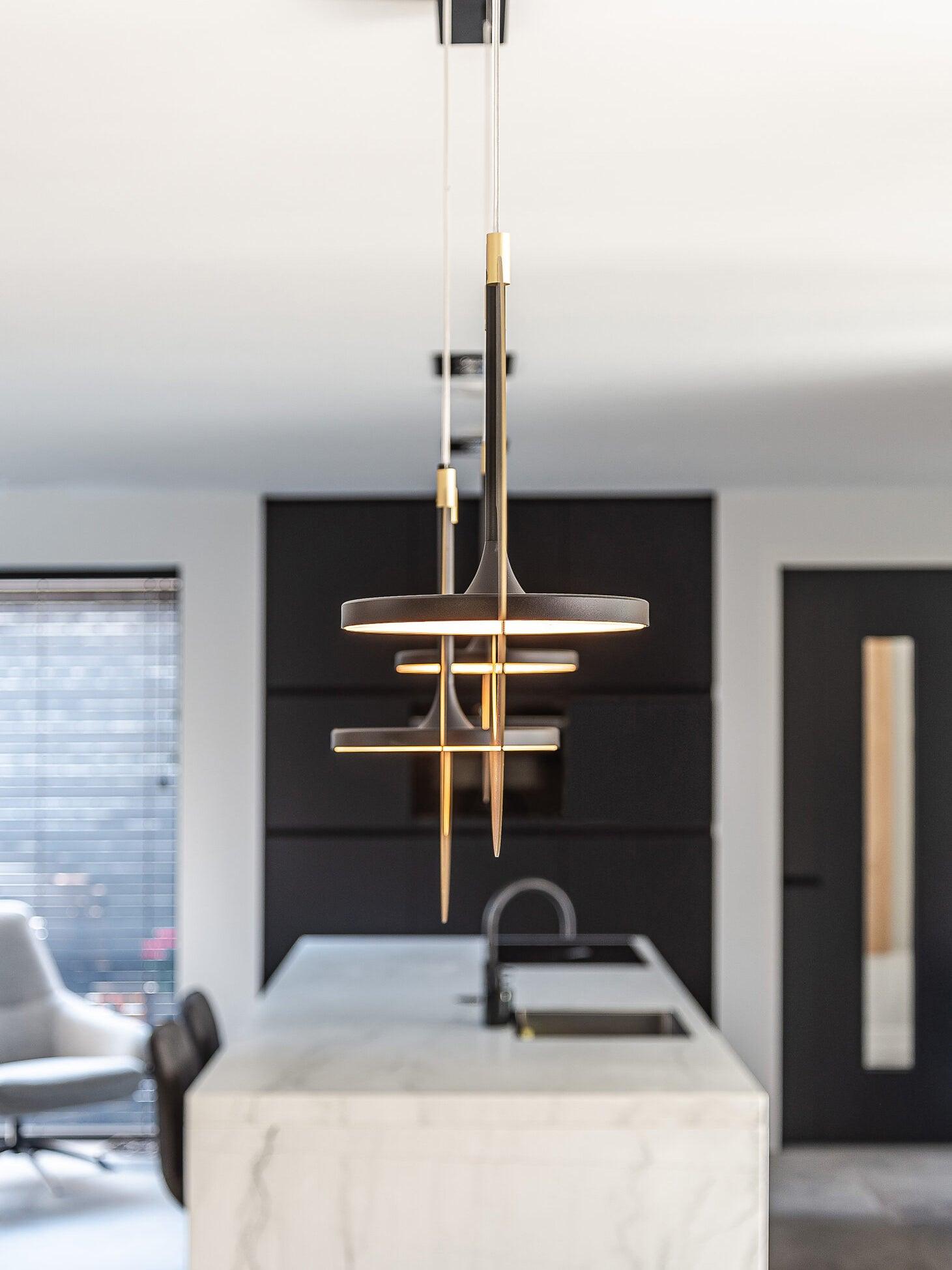 Sirixy Pendant Lamp Oval Ring Geometric-Neutral Decor