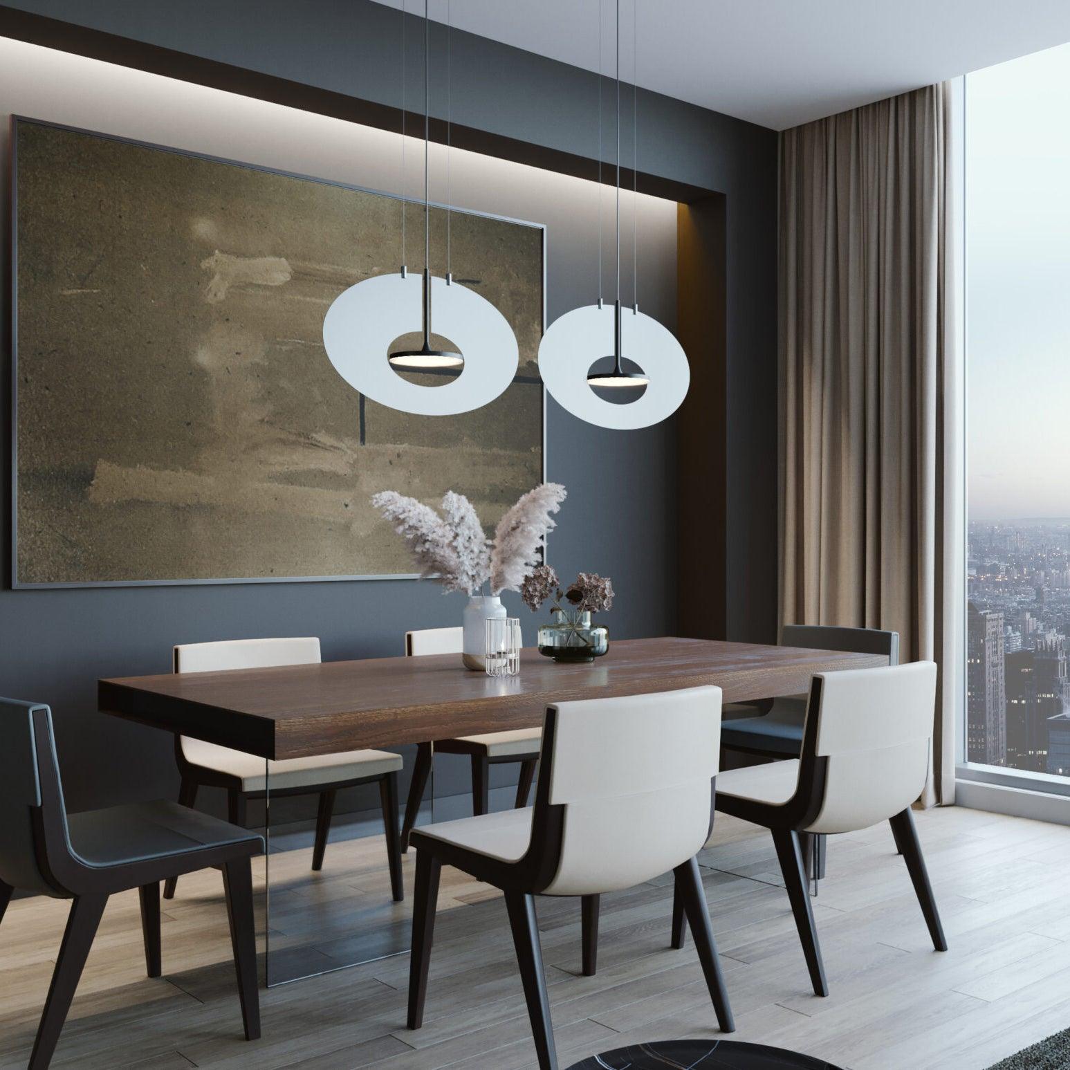 Sirixy Pendant Lamp Oval Ring Geometric-Neutral Decor