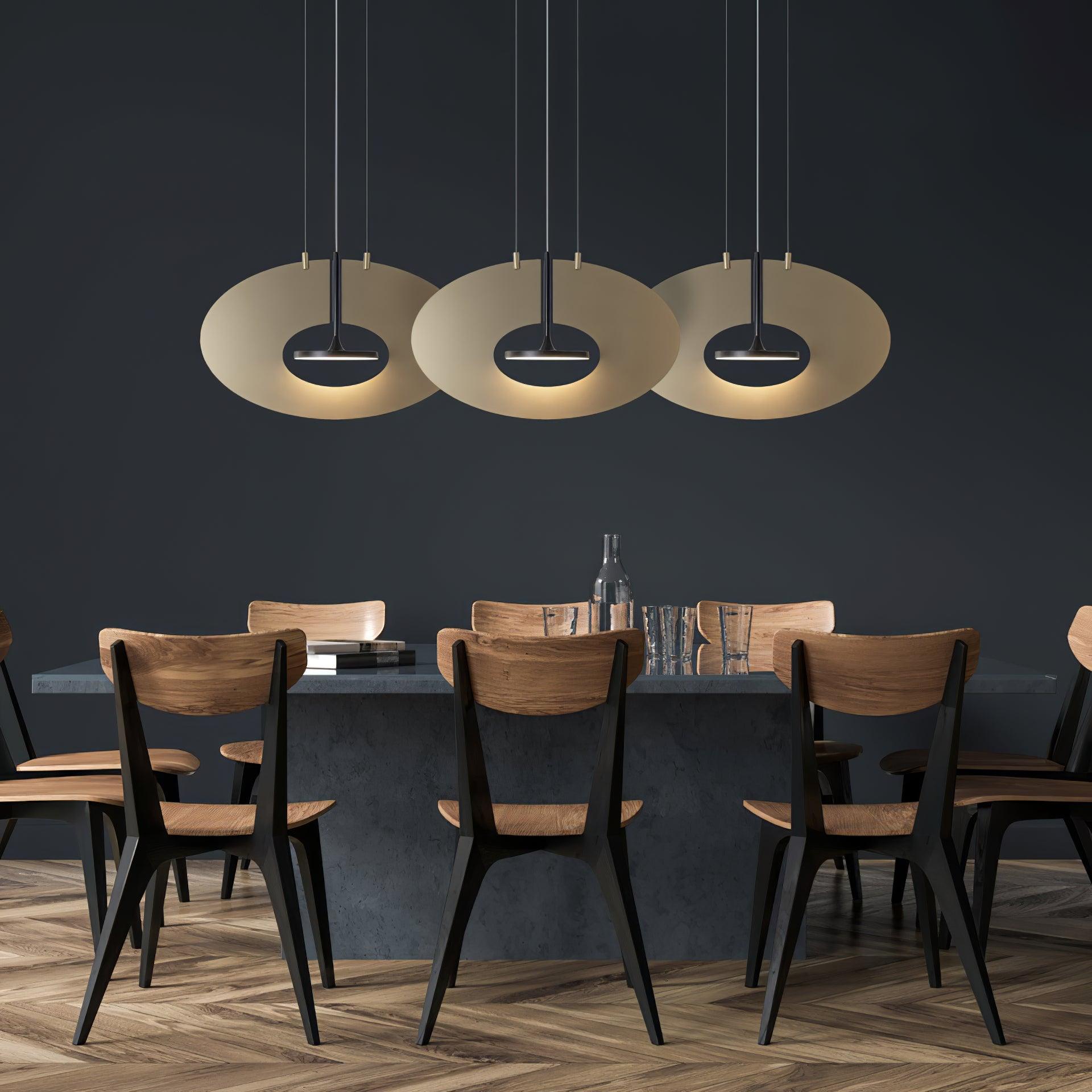 Sirixy Pendant Lamp Oval Ring Geometric-Neutral Decor