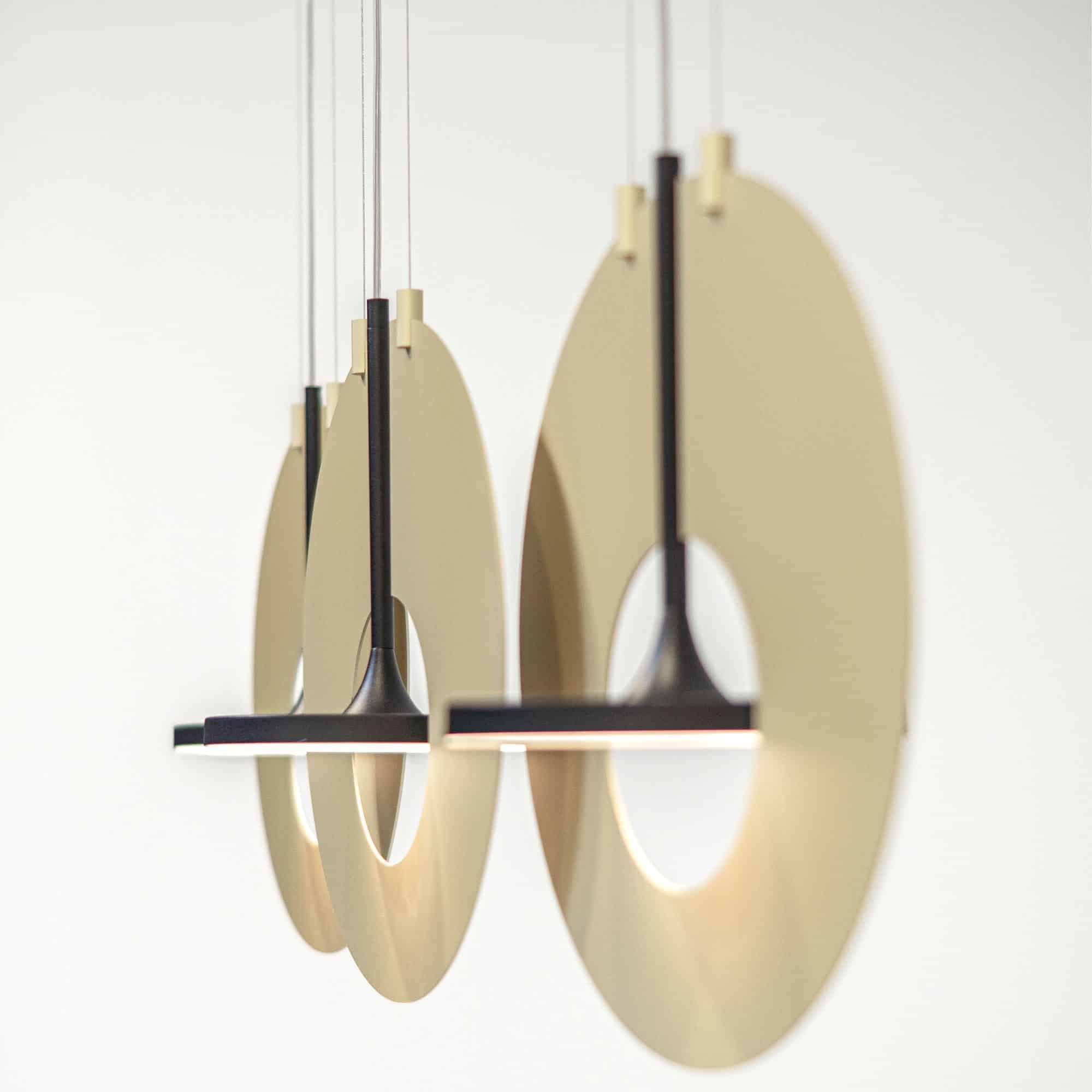 Sirixy Pendant Lamp Oval Ring Geometric-Neutral Decor