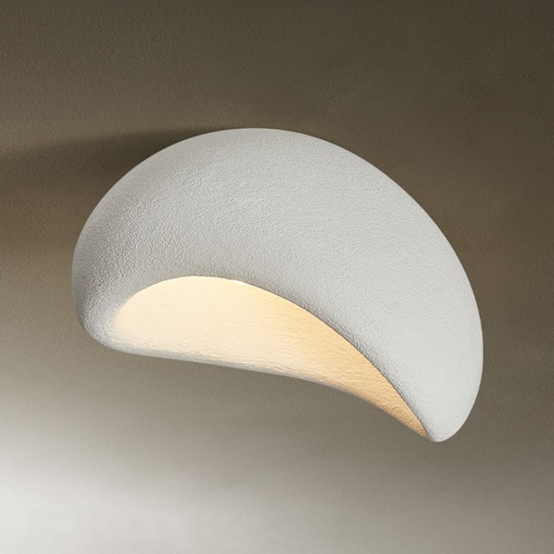 Avi Flush Mount Ceiling Light Modern, Resin Dining Room - Neutral Decor