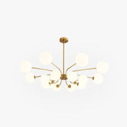 Valentina Modern LED Chandelier Chrome/Gold Living Room/Bedroom - Neutral Decor