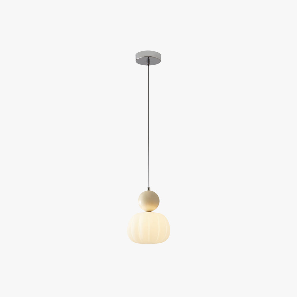 Valentina Modern LED Pendant Light Chrome Metal Dining Room/Bedroom - Neutral Decor