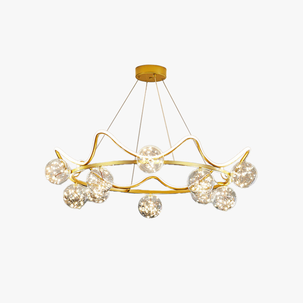 Arisha Nordic Creative Star Pendant Light Metal Living Room/Restaurant - Neutral Decor