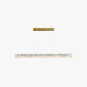 Arisha Modern LED Pendant Light White Marble Dining Room/Bar - Neutral Decor
