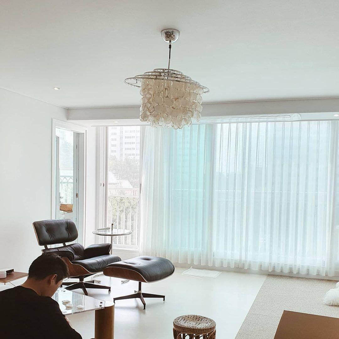 Rivena Pendant Lamp Round Shell Ring-Neutral Decor