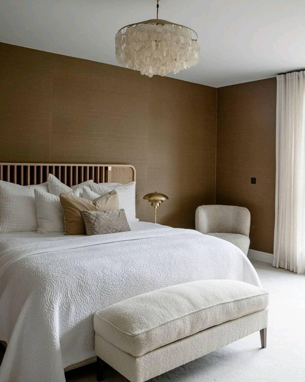 Rivena Pendant Lamp Round Shell Ring-Neutral Decor