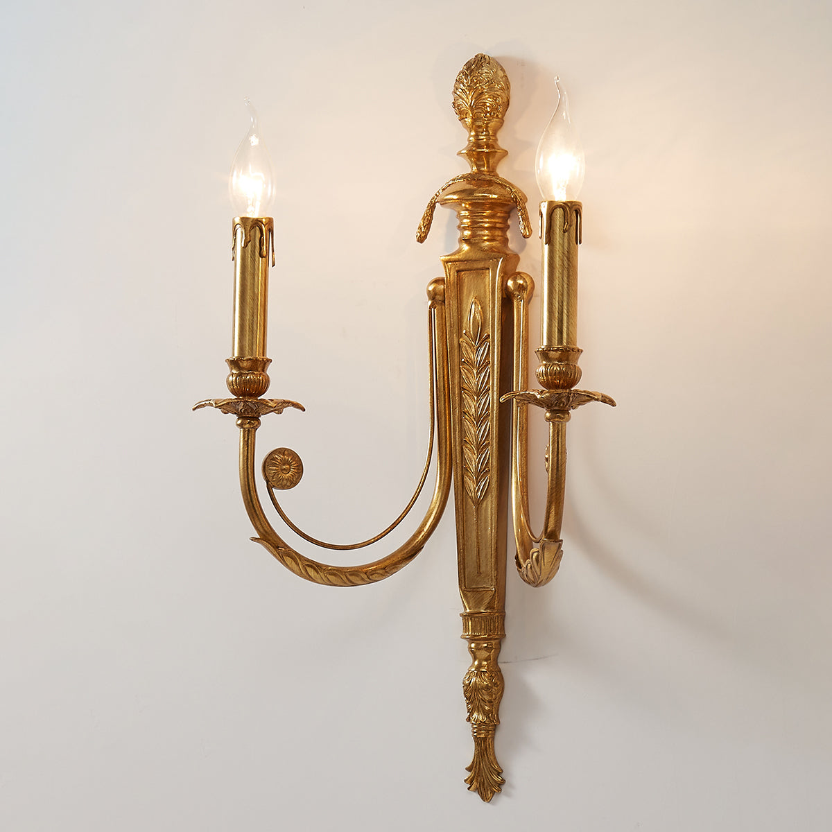 The uninstalled Fabienne Wall Lamp displayed on a plain white background.
