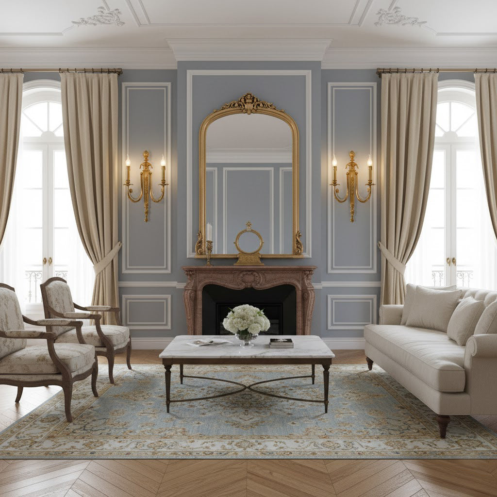 Lifestyle image of the Fabienne Wall Lamp in a sophisticated dining area.