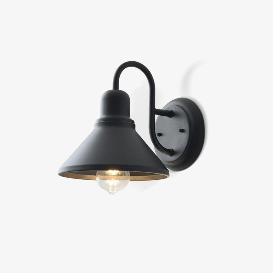 Elion Vintage Cone-shaped Ourdoor Wall Lamp-Neutral Decor
