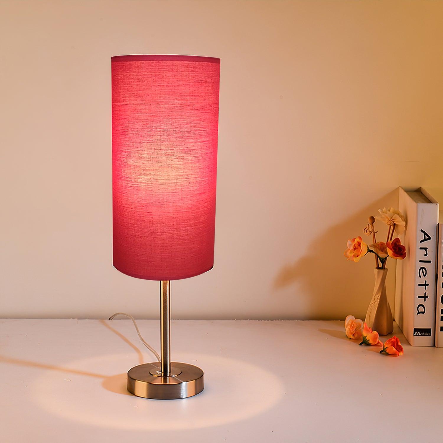 Brirel Fabric Minimalist Table Lamp-Neutral Decor