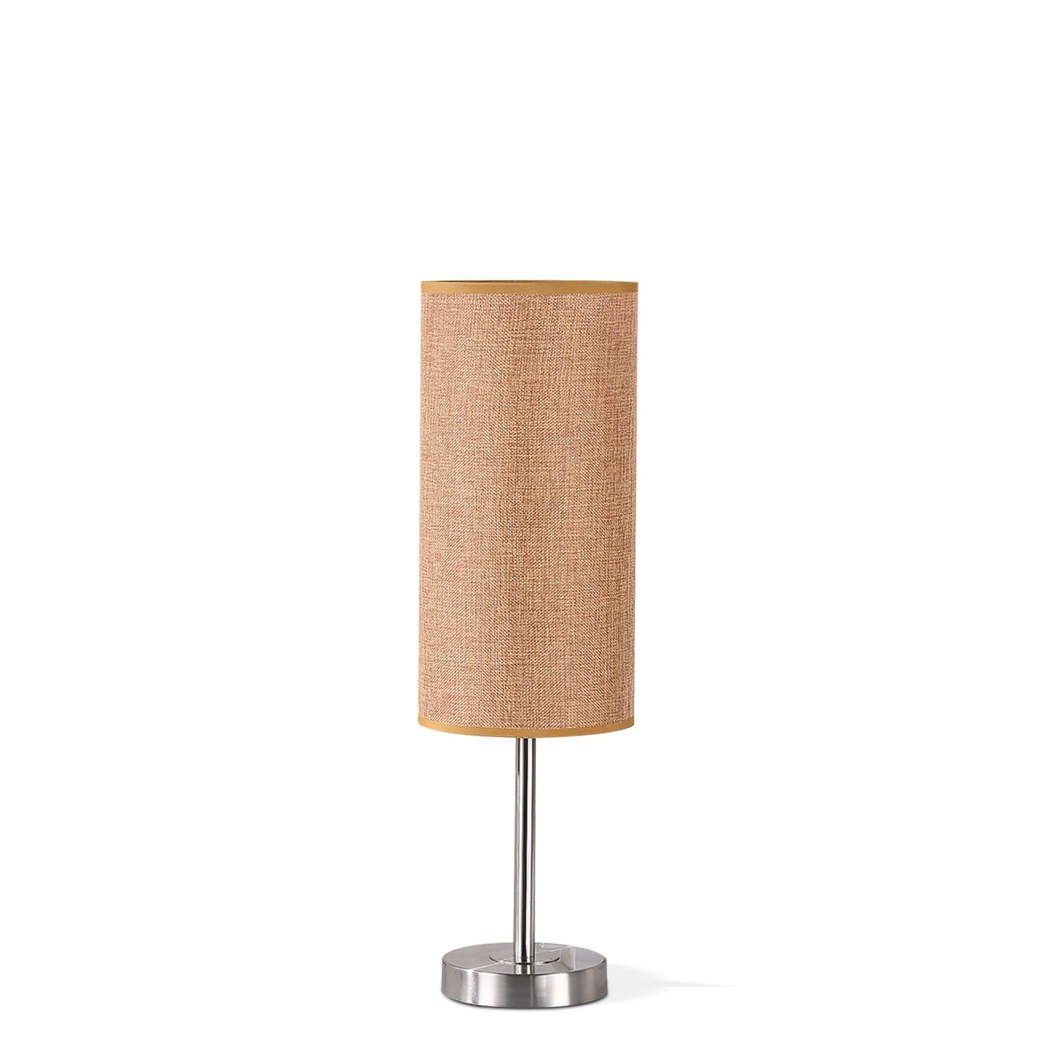 Brirel Fabric Minimalist Table Lamp-Neutral Decor