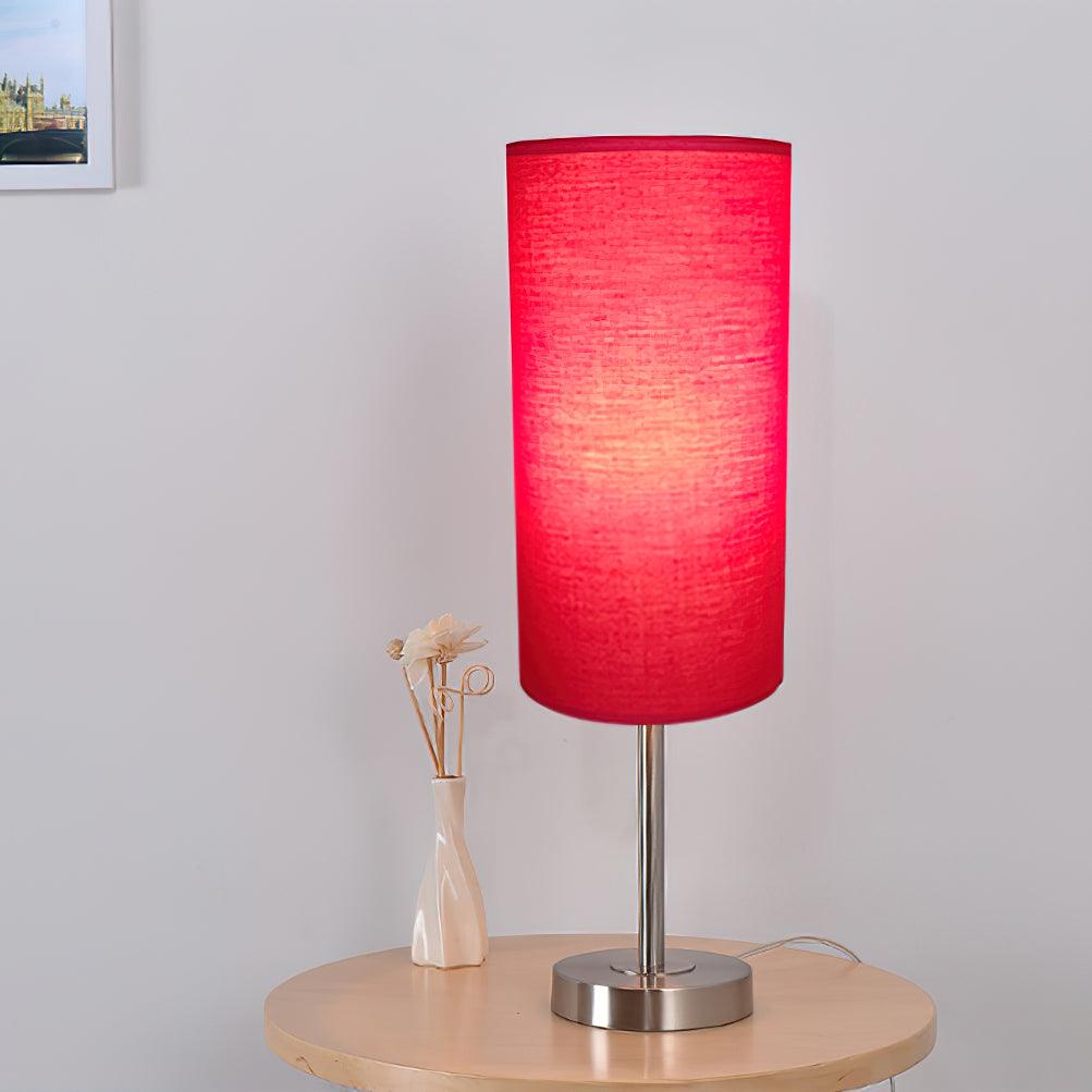 Brirel Fabric Minimalist Table Lamp-Neutral Decor
