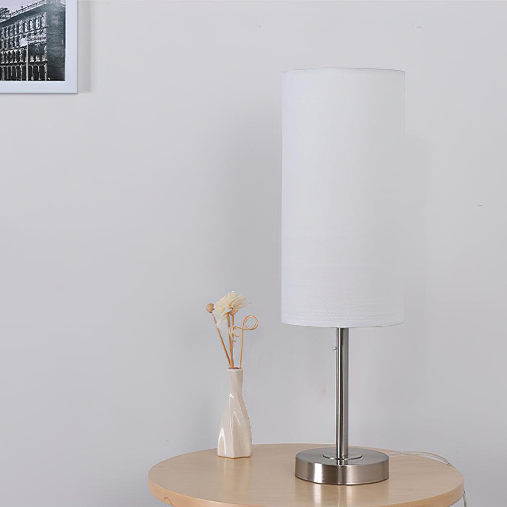 Brirel Fabric Minimalist Table Lamp-Neutral Decor