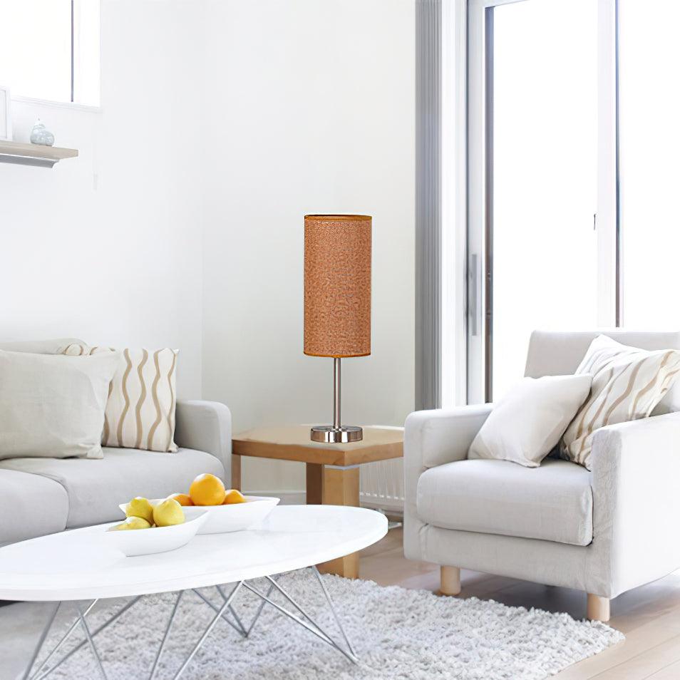 Brirel Fabric Minimalist Table Lamp-Neutral Decor