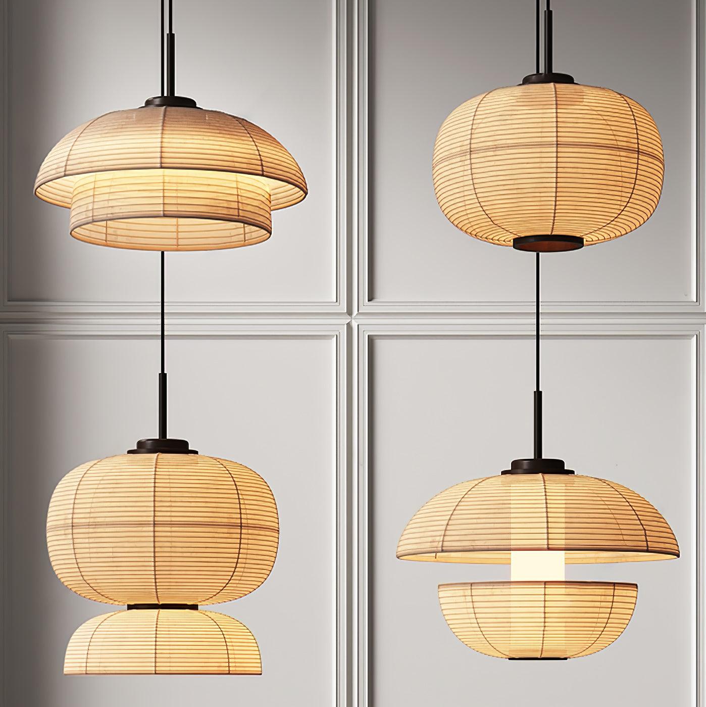 Zelvin Fabric Artistic Pendant Light-Neutral Decor