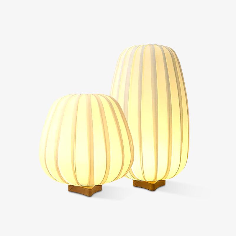 Elenor Fabric Minimalist Table Lamp-Neutral Decor