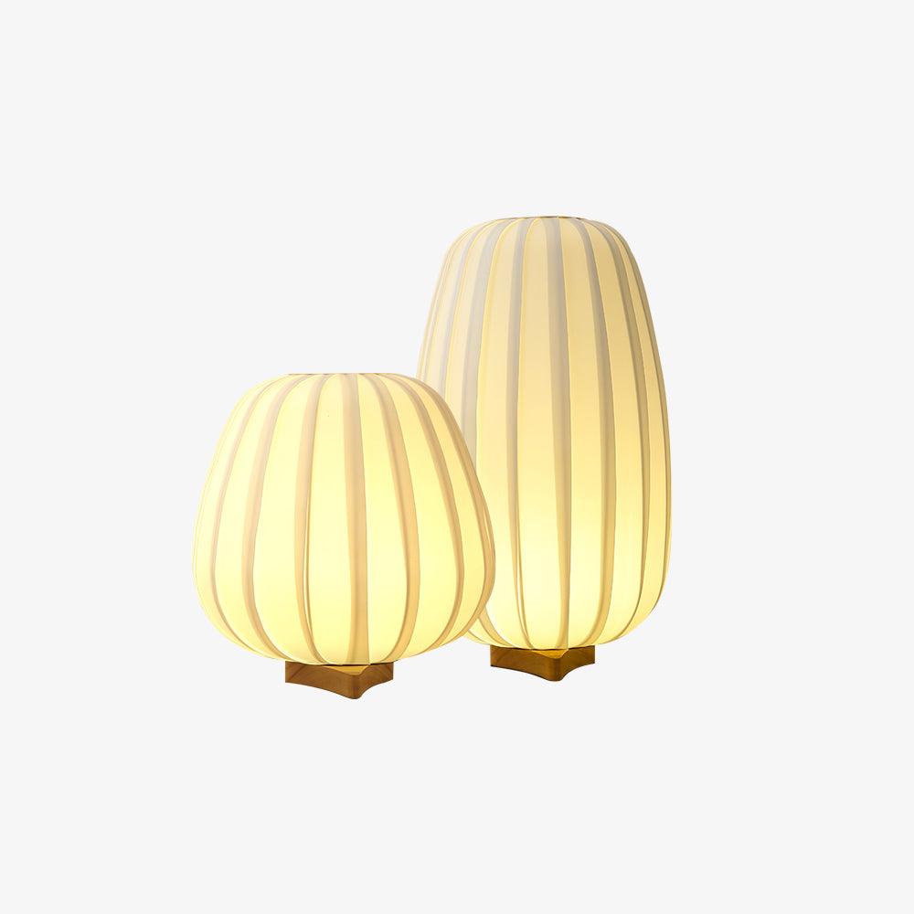 Elenor Fabric Minimalist Table Lamp-Neutral Decor