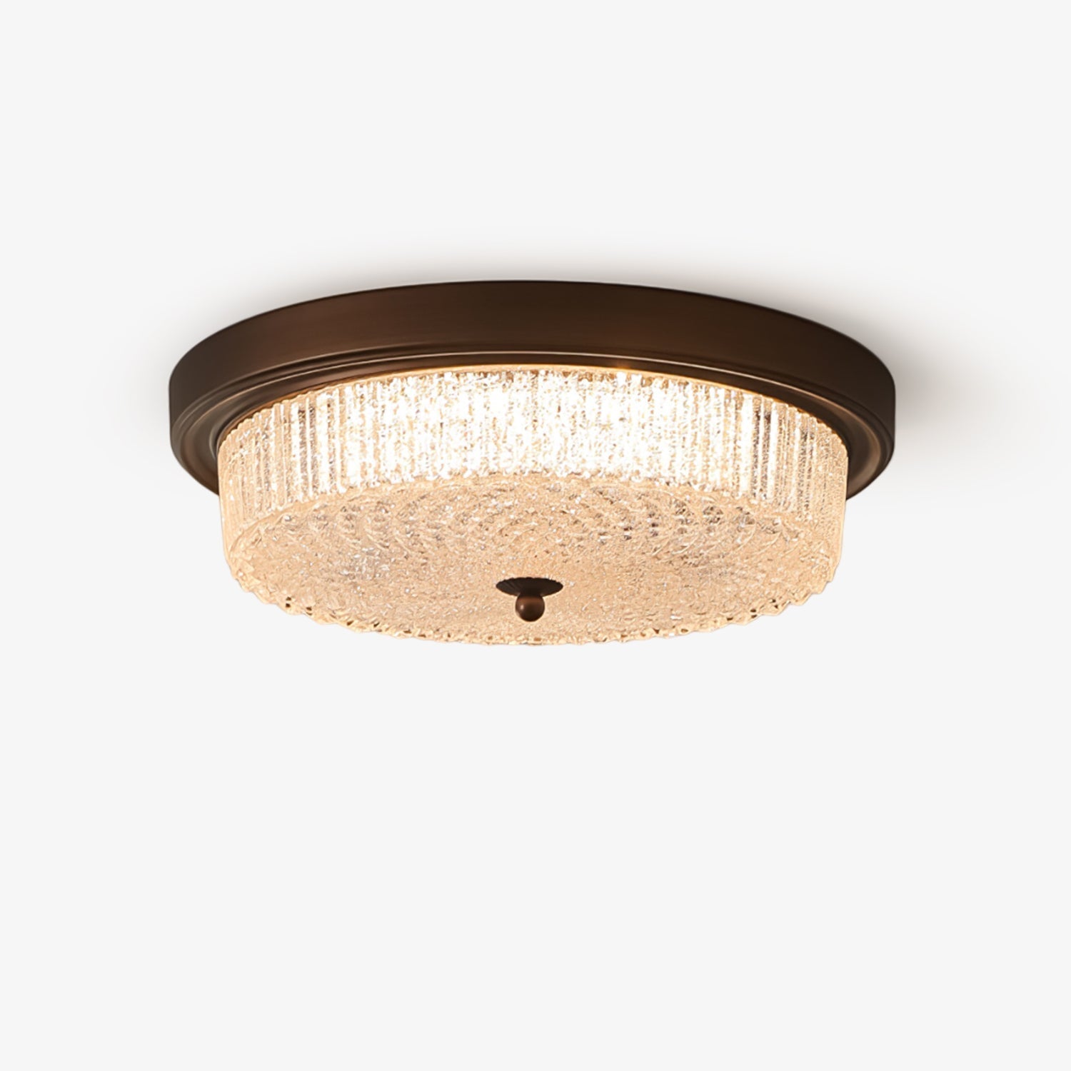 Ilsolen Nordic Art Classic Glass Ceiling Lamp-Neutral Decor