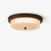 Ilsolen Nordic Art Classic Glass Ceiling Lamp-Neutral Decor