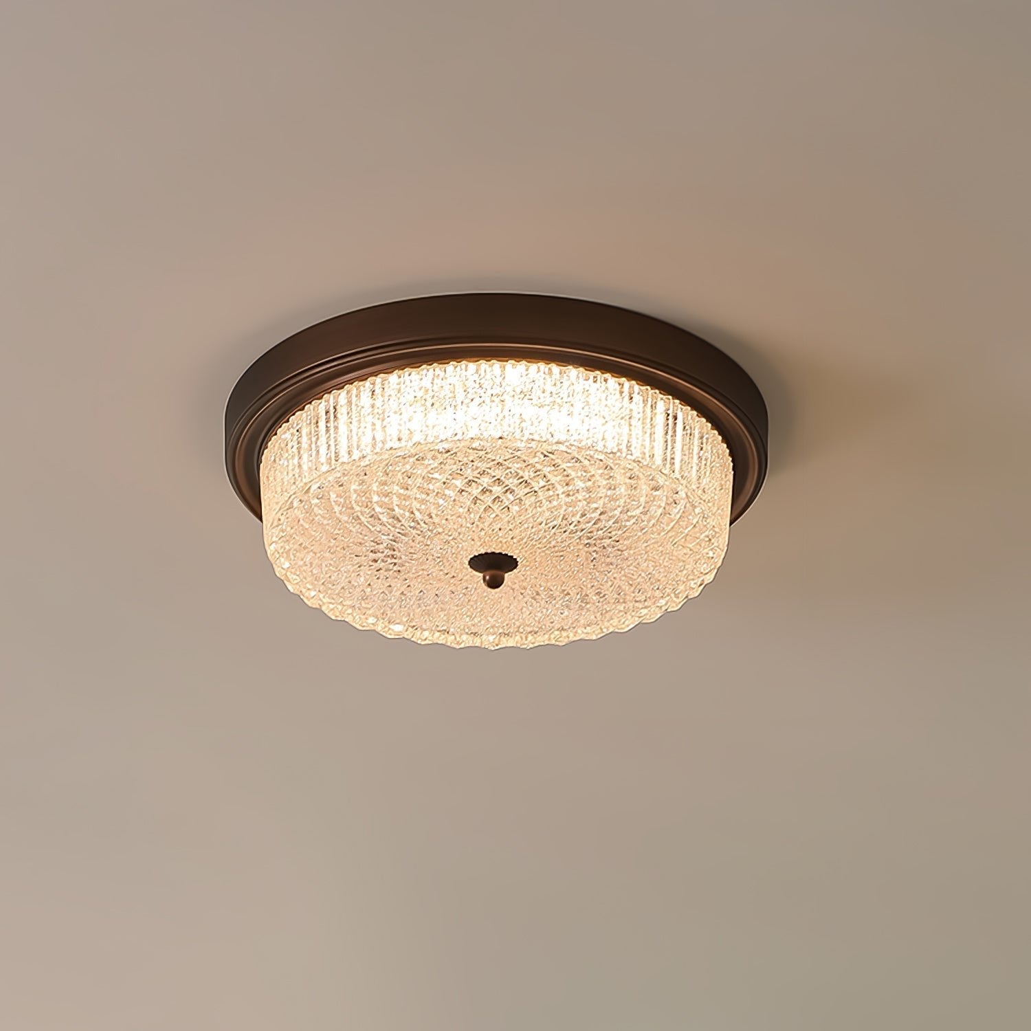 Ilsolen Nordic Art Classic Glass Ceiling Lamp-Neutral Decor