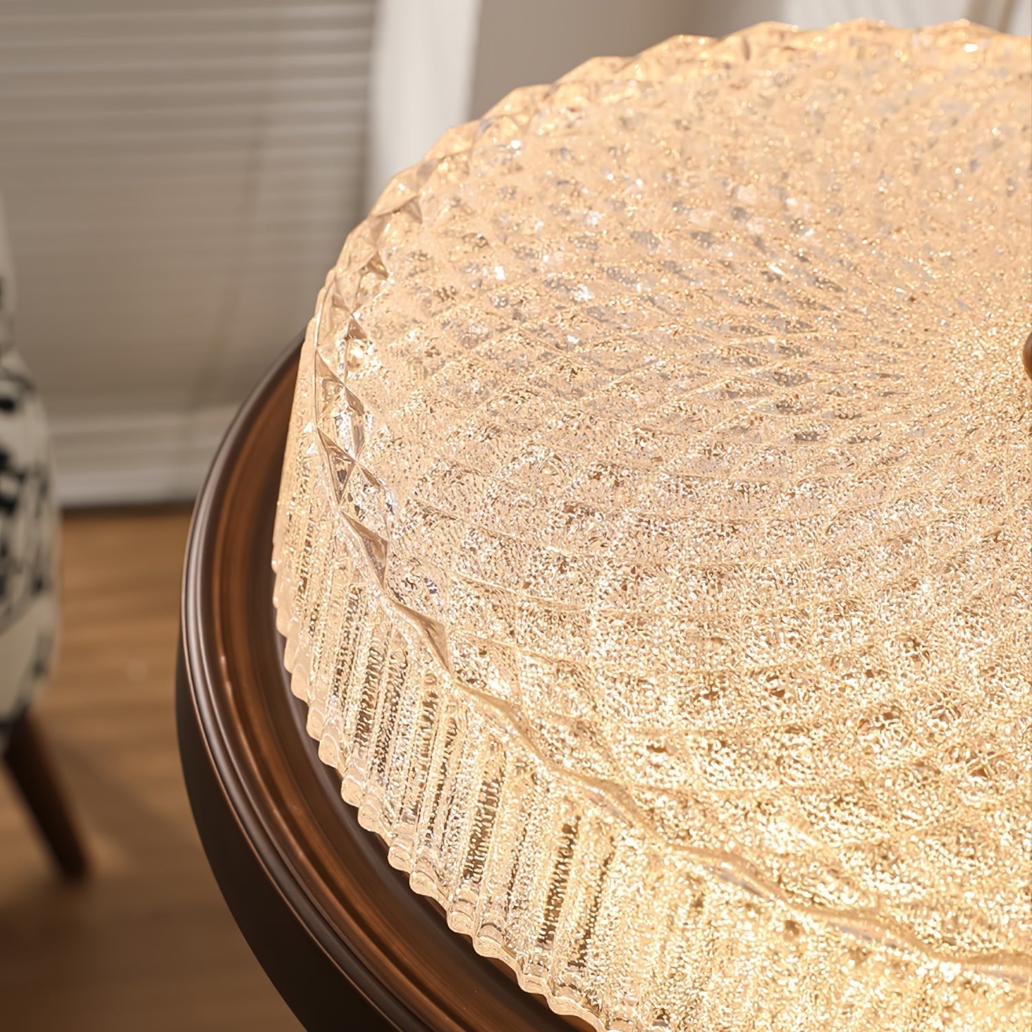 Ilsolen Nordic Art Classic Glass Ceiling Lamp-Neutral Decor