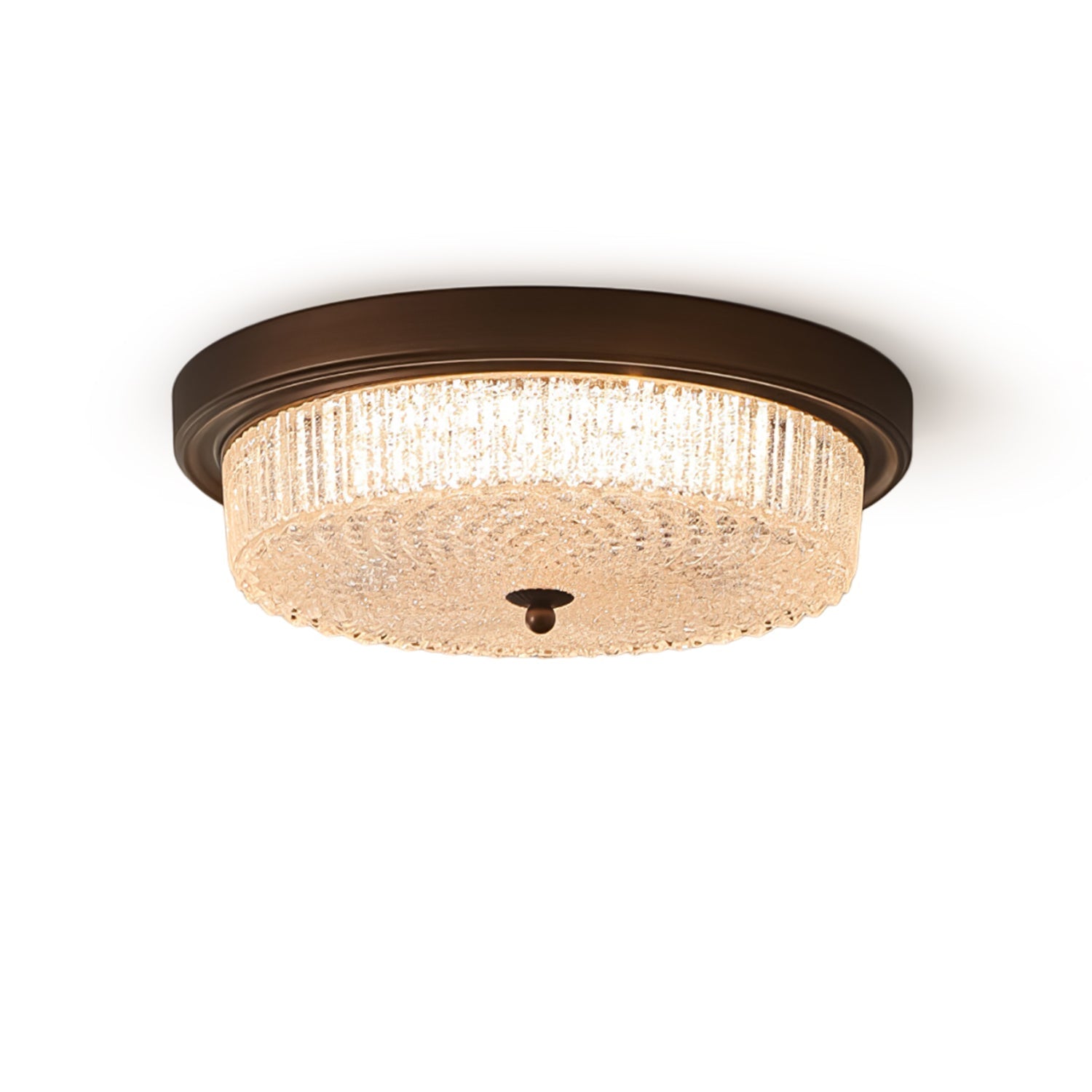 Ilsolen Nordic Art Classic Glass Ceiling Lamp-Neutral Decor