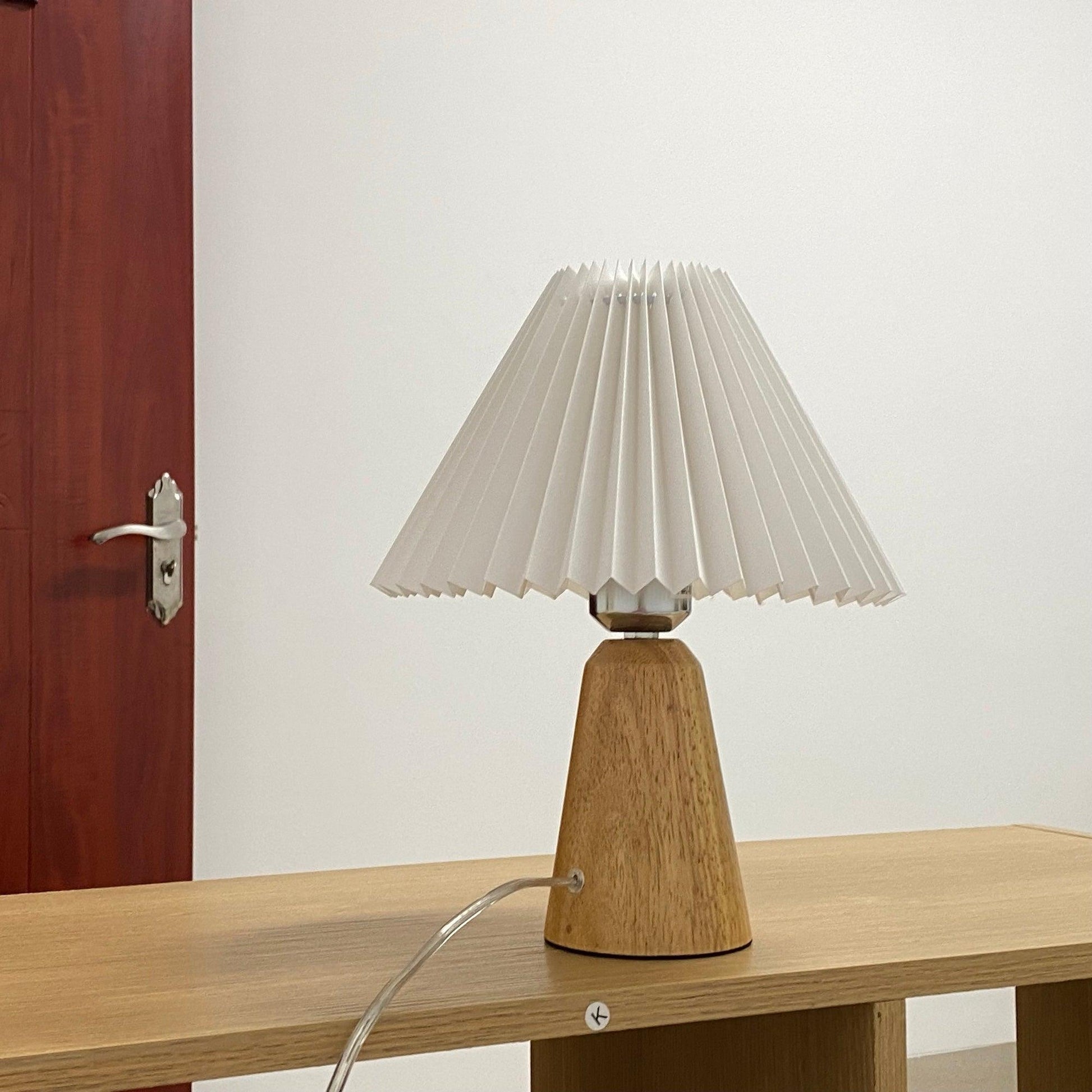 Tomino Minimalist Wood Table Lamp-Neutral Decor